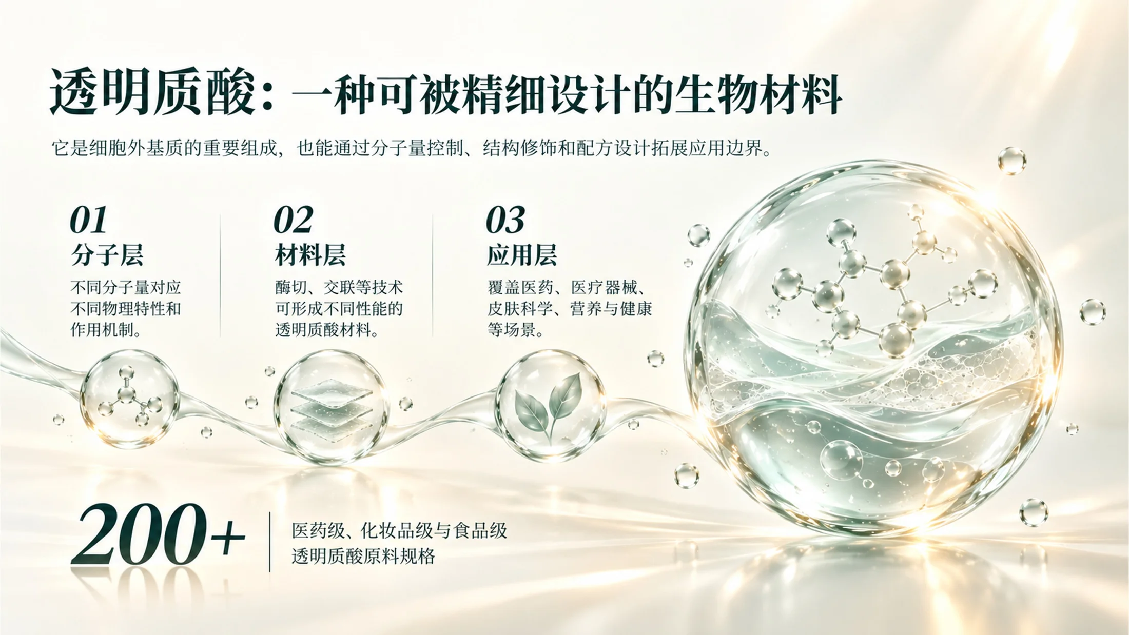 华熙生物｜一滴透明质酸的旅程（可编辑企业介绍PPT） - 预览图5