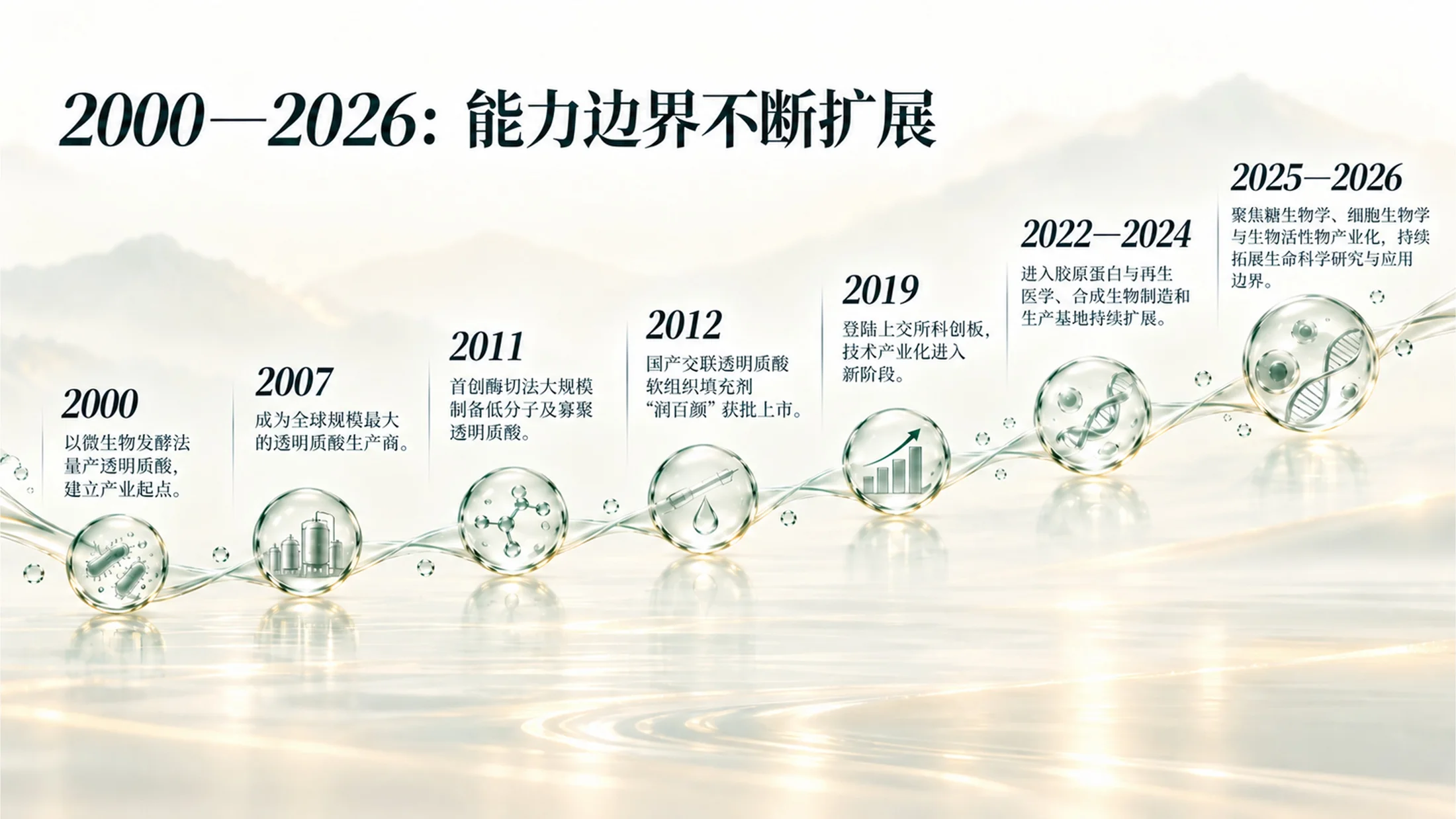 华熙生物｜一滴透明质酸的旅程（可编辑企业介绍PPT） - 预览图8