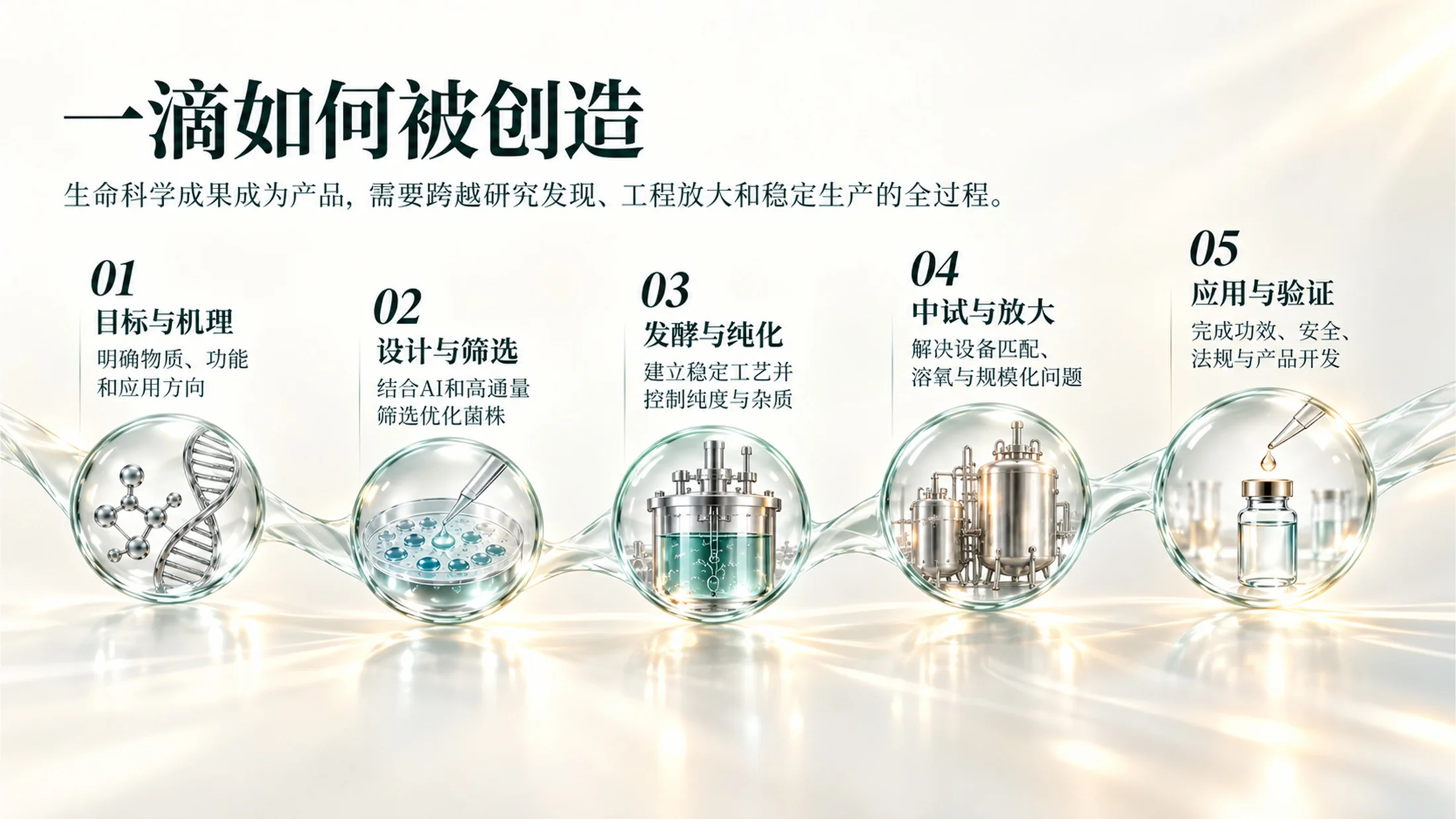 华熙生物｜一滴透明质酸的旅程（可编辑企业介绍PPT） - 预览图10