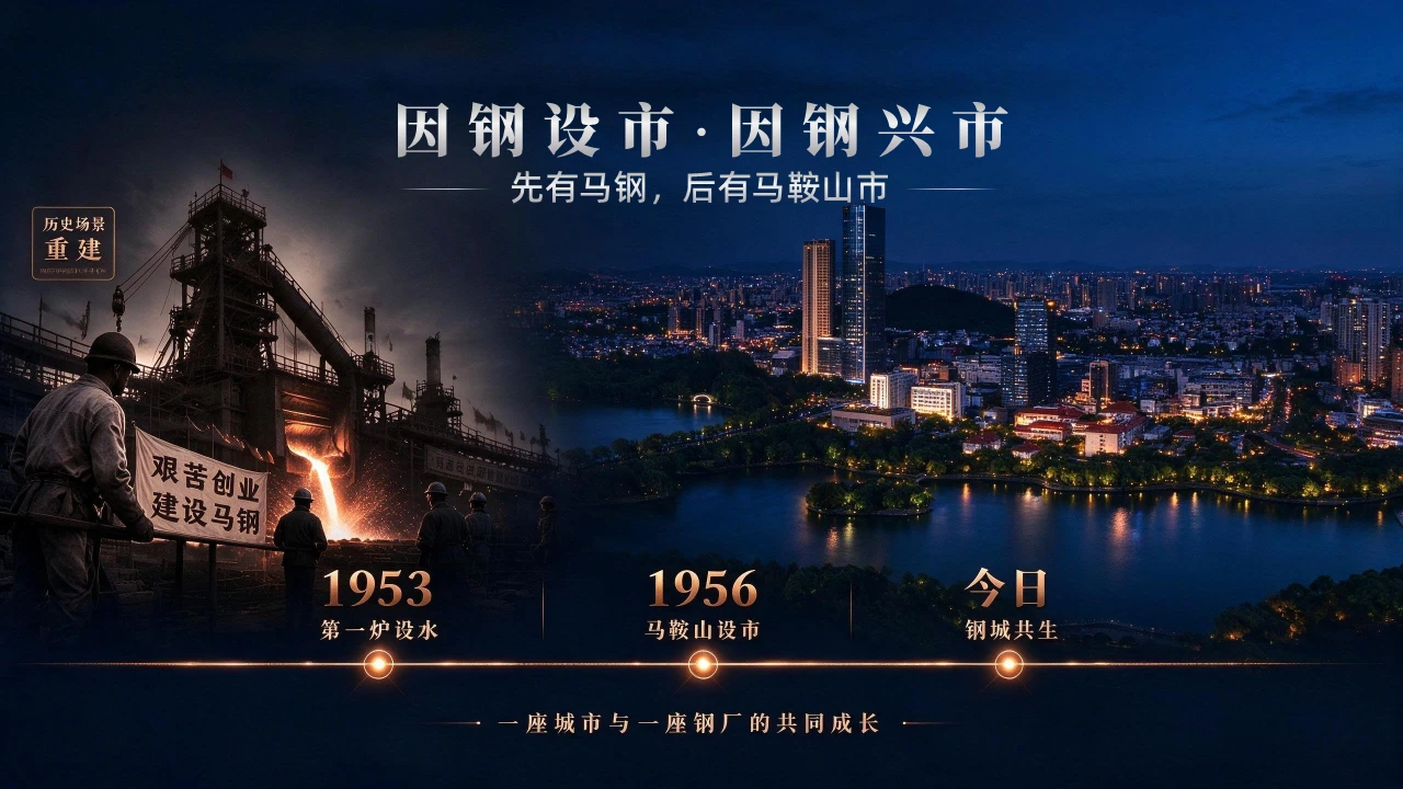 一马当先 百炼成钢 马钢（集团）控股有限公司（简称马钢）企业介绍PPT - 预览图1