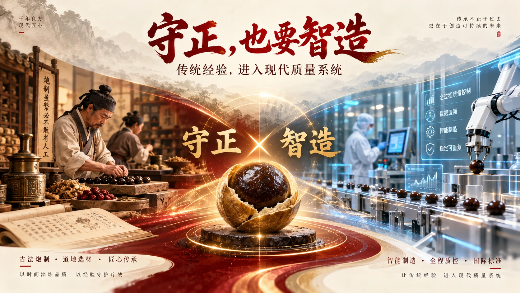 同心济世 四百年新生——陈李济企业发展之路（企业介绍PPT） - 预览图8
