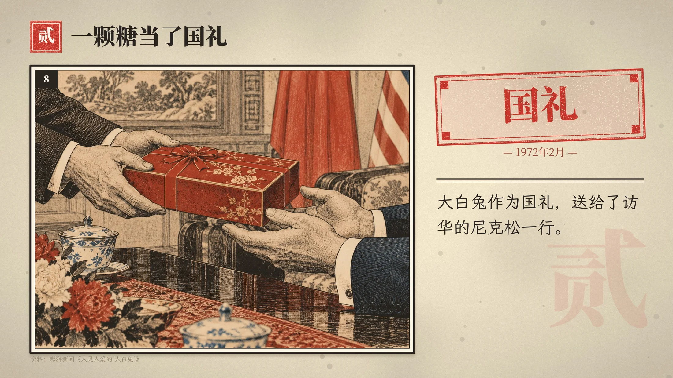 大白兔企业介绍PPT连环画风格（可编辑·动画版） - 预览图12