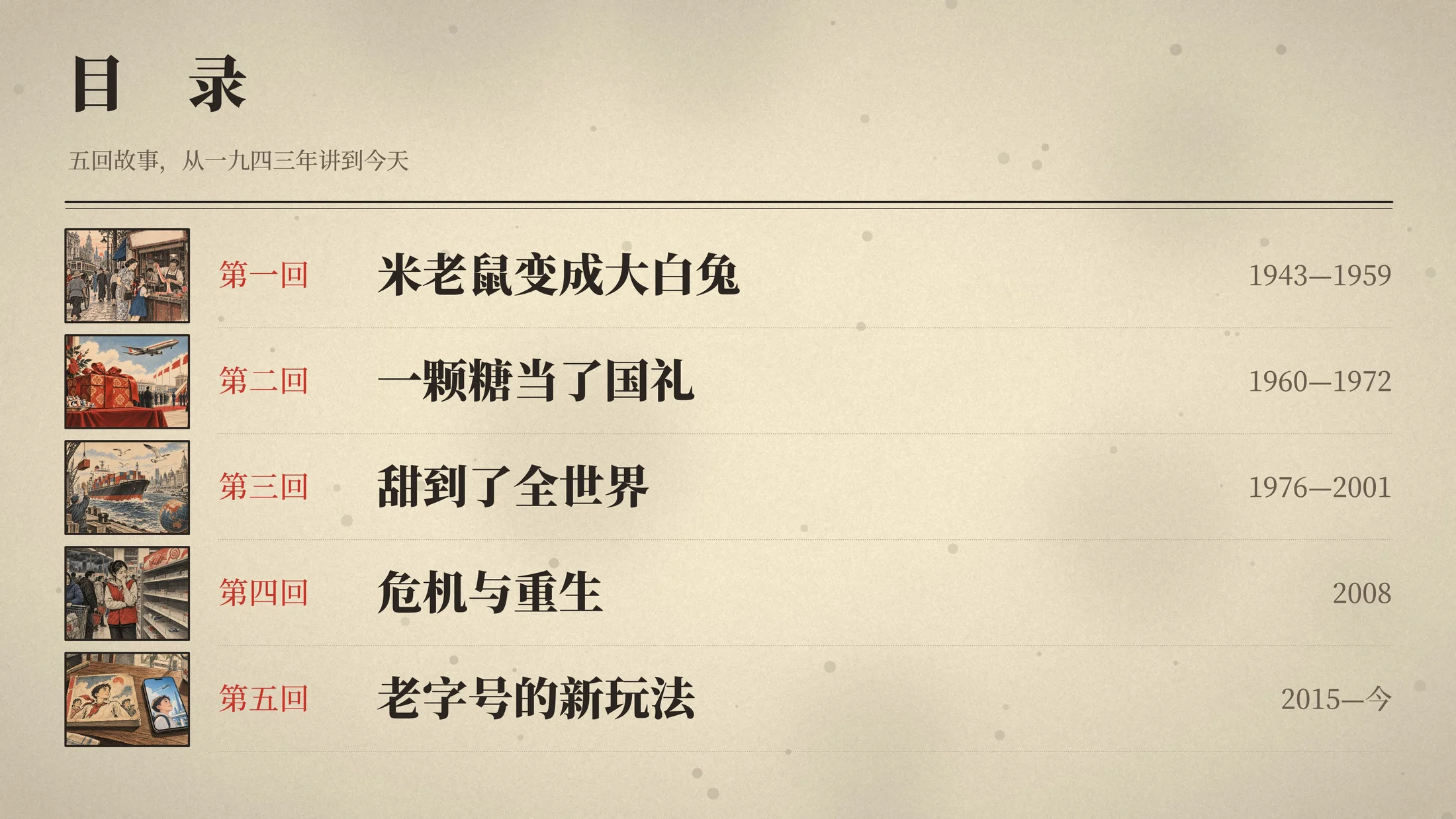 大白兔企业介绍PPT连环画风格（可编辑·动画版） - 预览图2