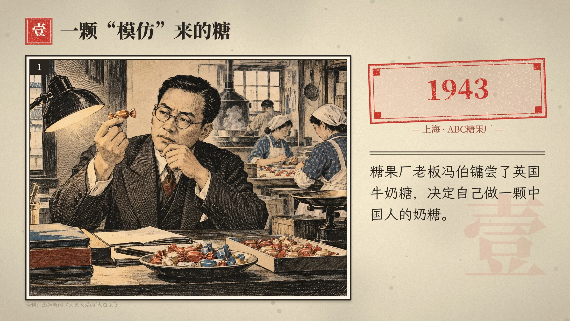 大白兔企业介绍PPT连环画风格（可编辑·动画版） - 预览图4