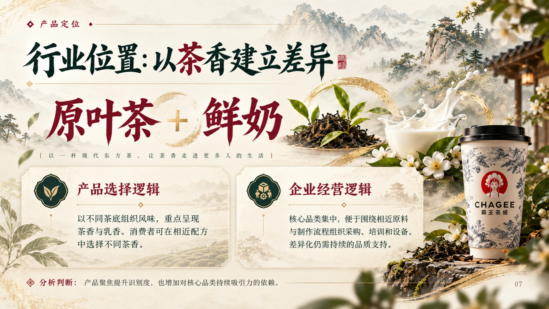 霸王茶姬PPT一杯东方茶的企业故事 - 预览图7