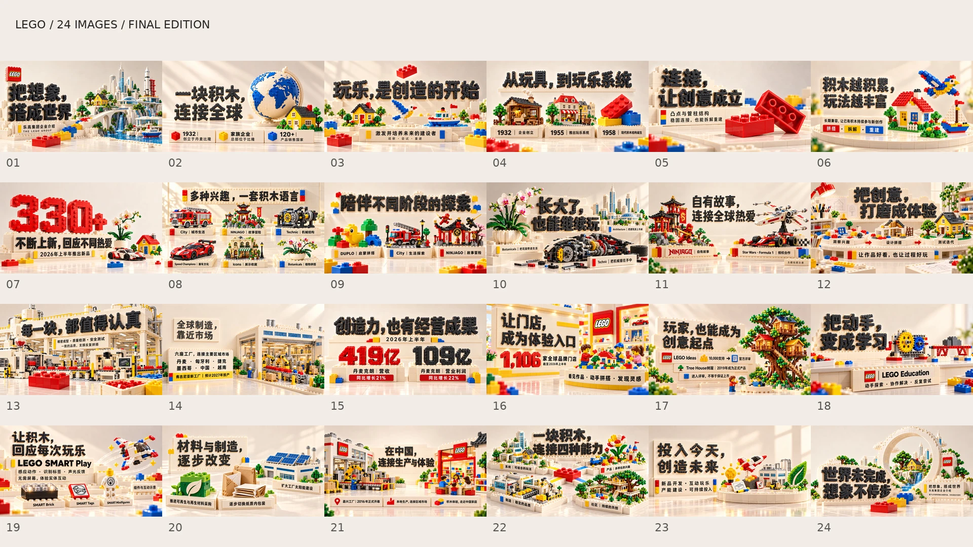 把想象，搭成世界｜乐高集团企业介绍 - 预览图19