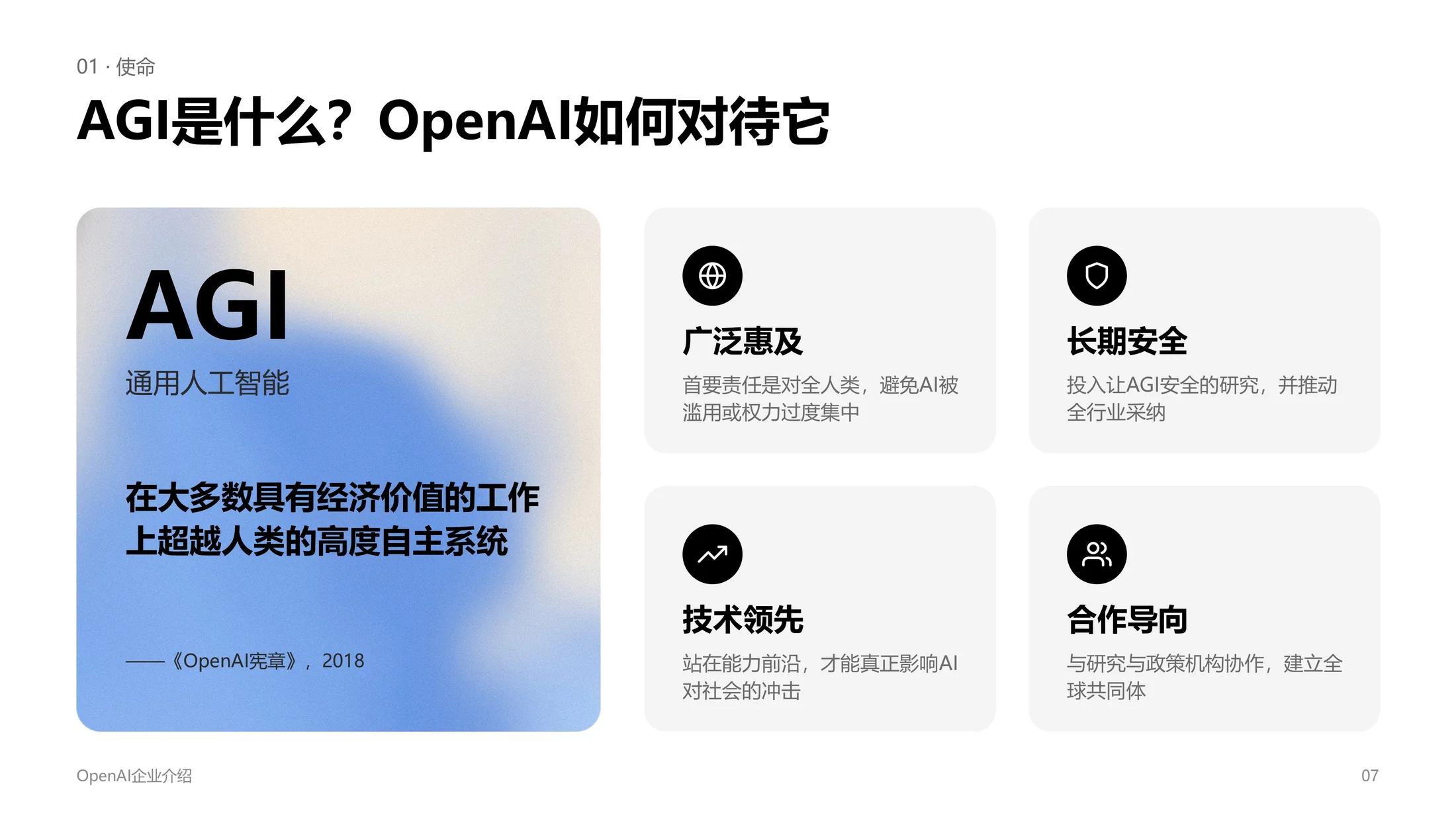 ChatGPT母公司OpenAI企业介绍PPT（可编辑炫酷动画版） - 预览图5