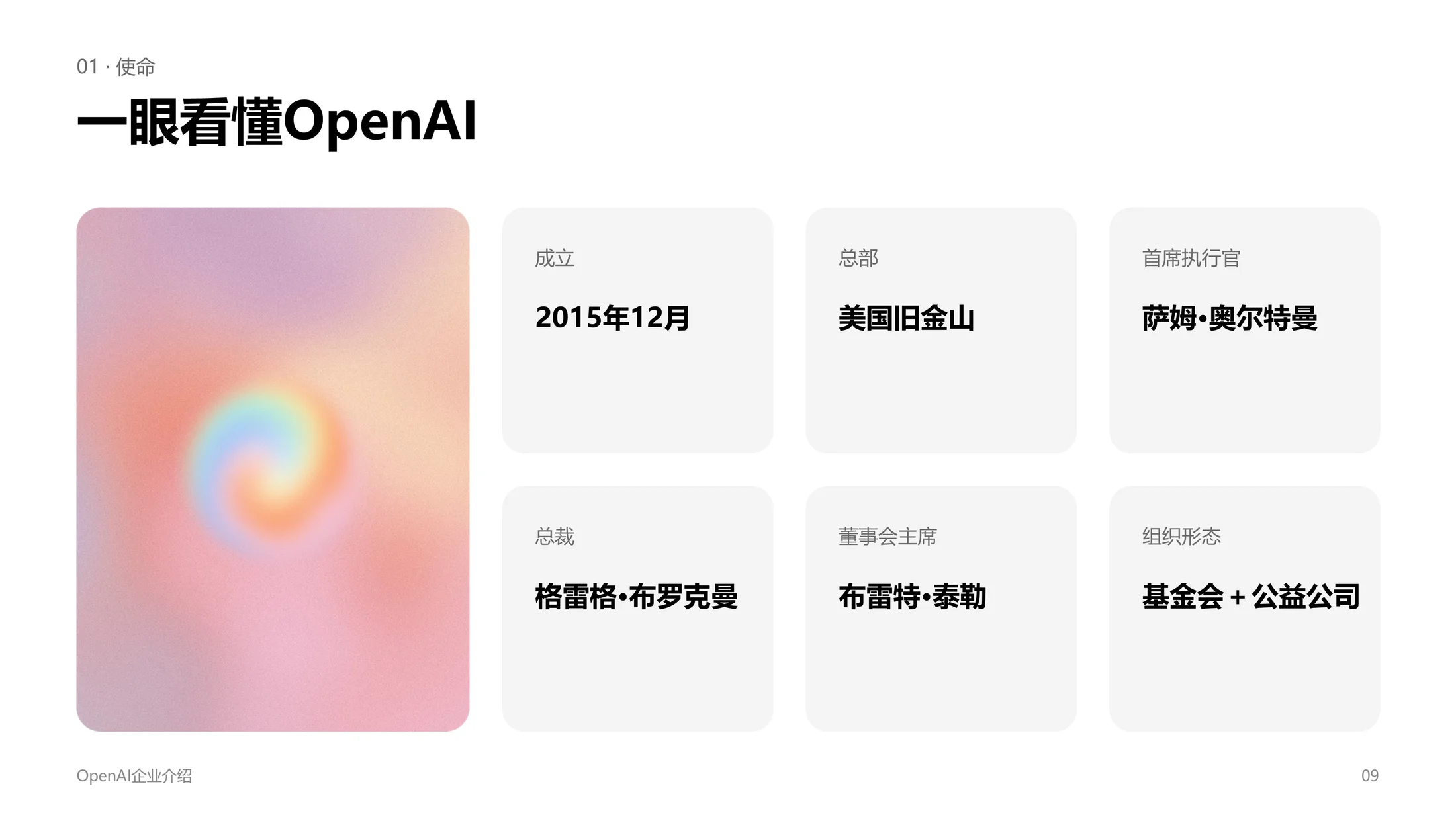 ChatGPT母公司OpenAI企业介绍PPT（可编辑炫酷动画版） - 预览图7