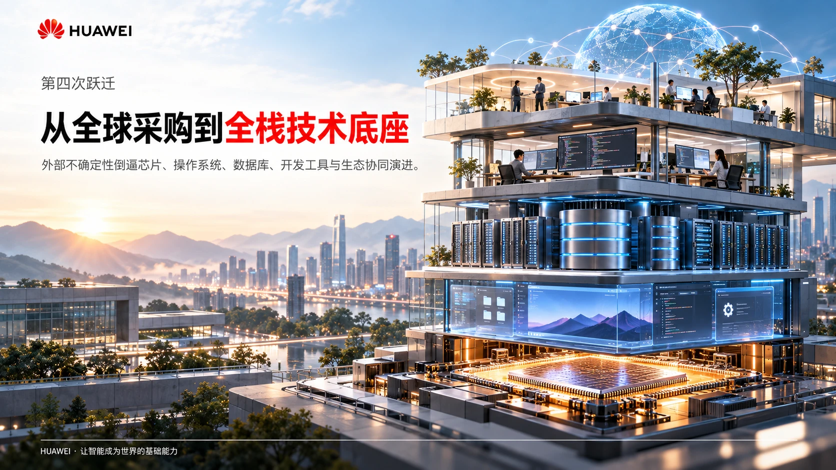让智能成为世界的基础能力-华为企业介绍PPT - 预览图10