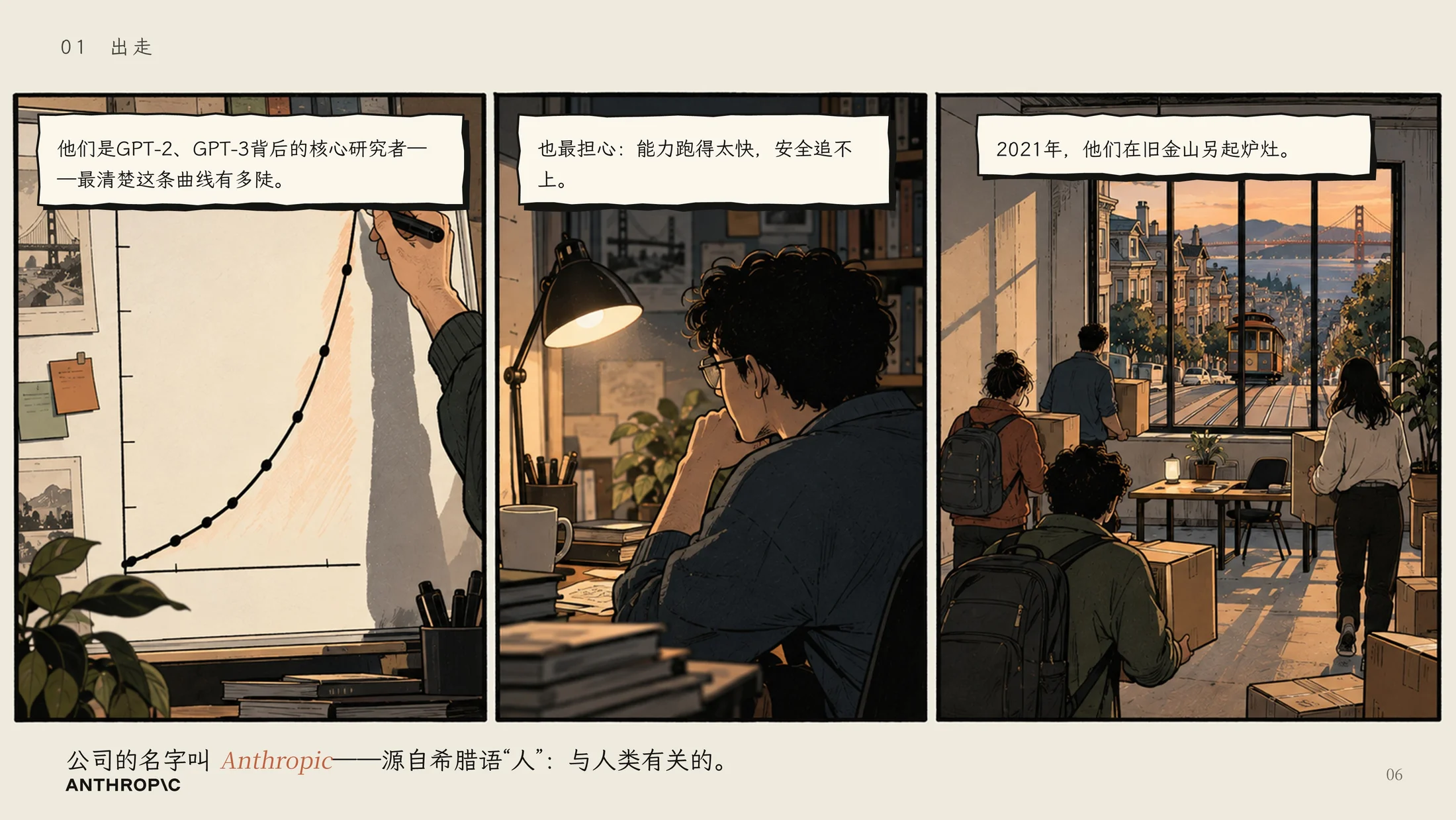 一家害怕AI的AI公司-Anthropic企业介绍PPT（漫画版·可编辑） - 预览图5