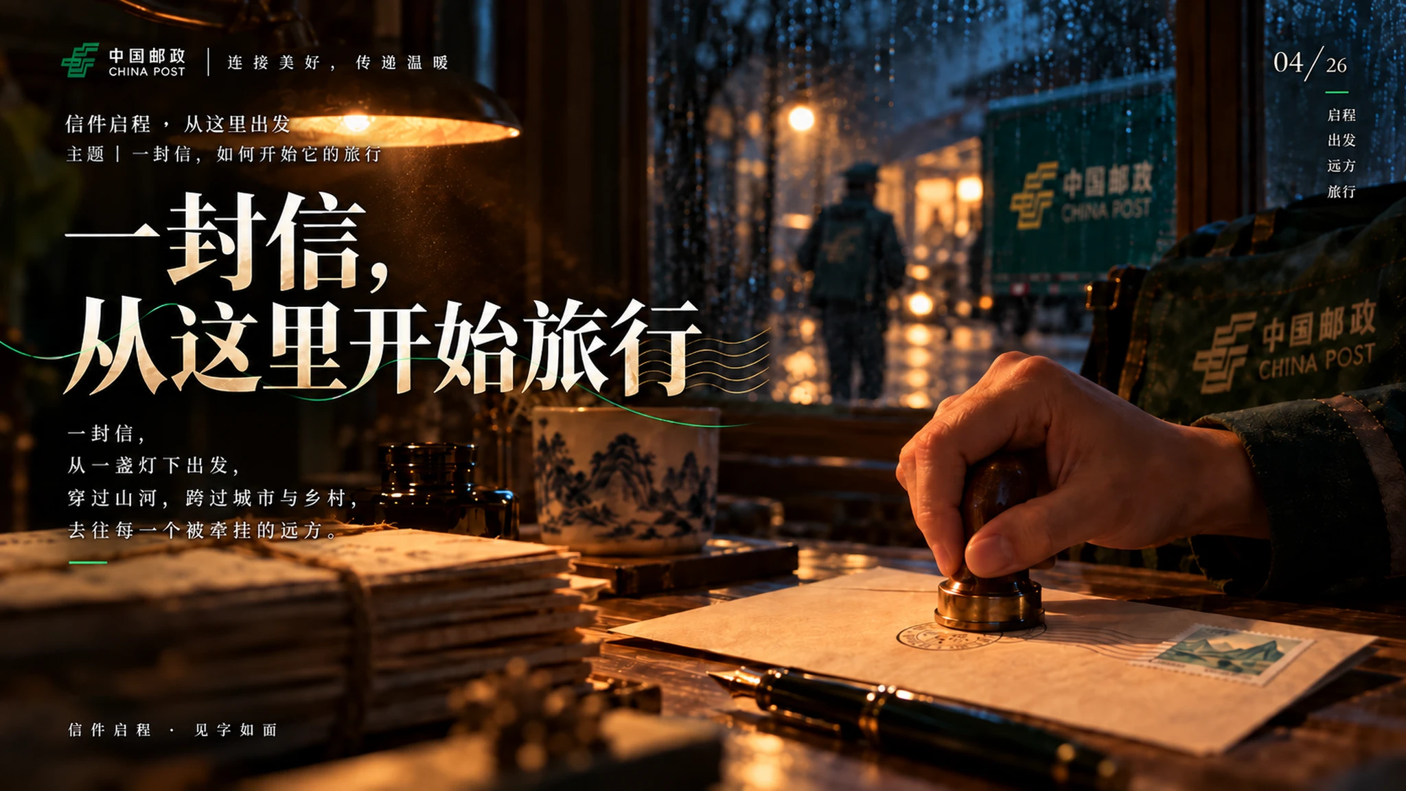 见字如面——中国邮政企业介绍PPT - 预览图2