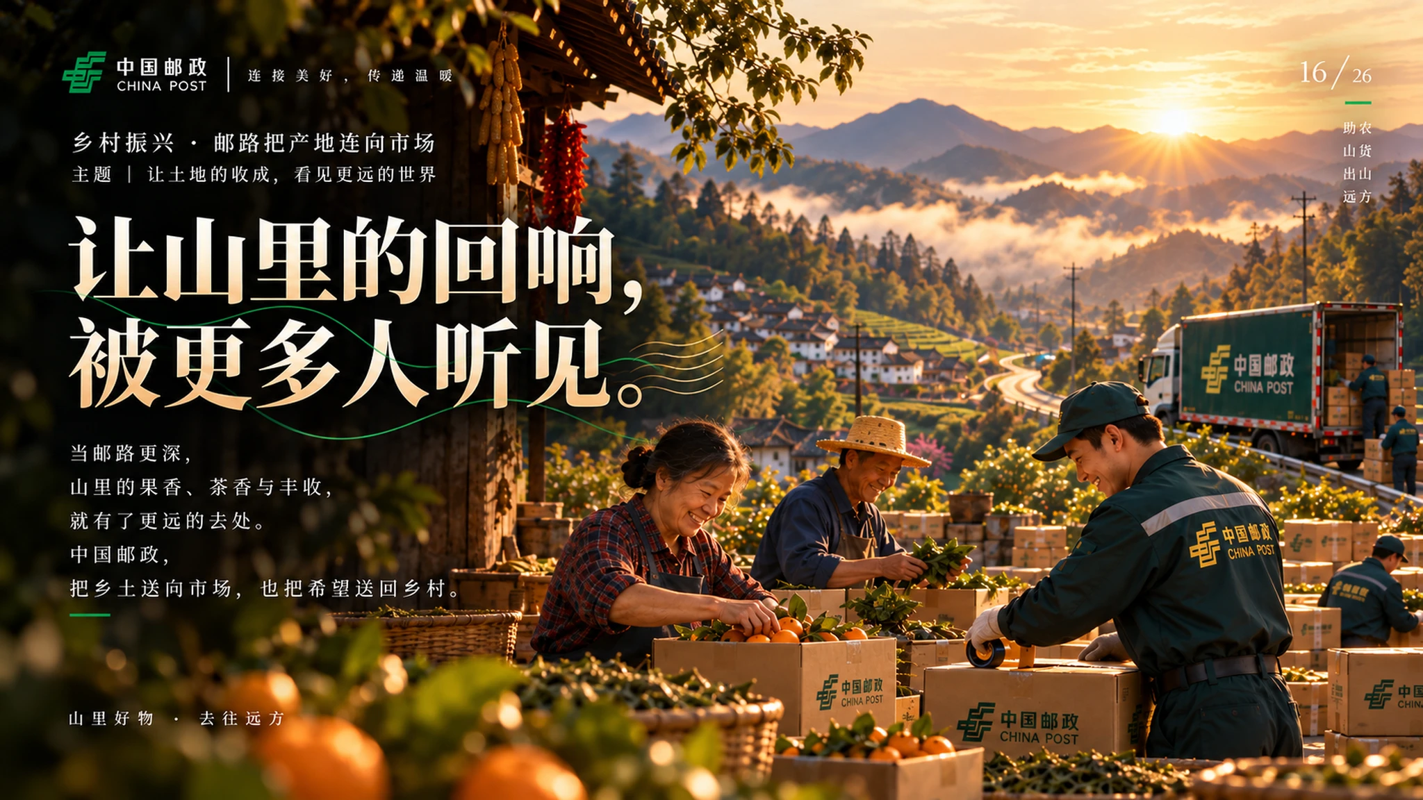 见字如面——中国邮政企业介绍PPT - 预览图8