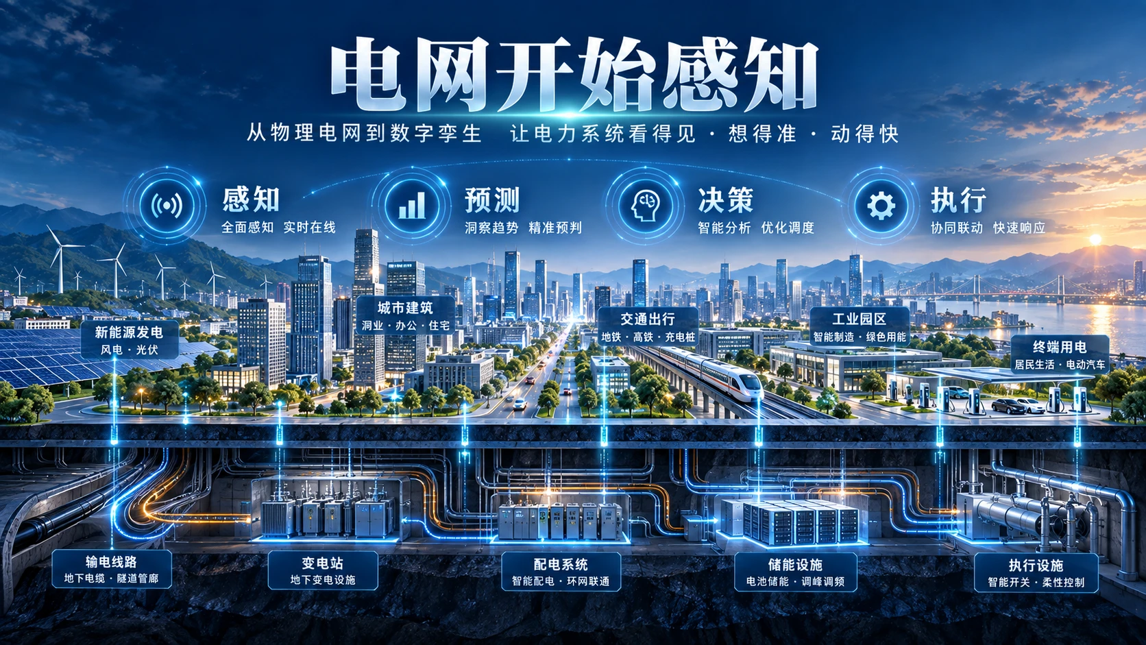 光的版图——国家电网企业介绍PPT【深色版】 - 预览图16