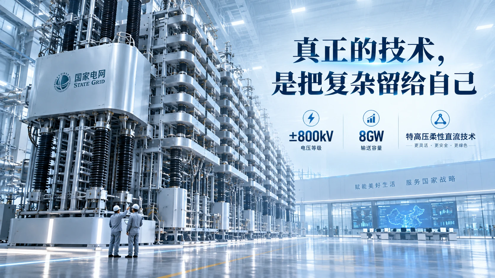 光的版图——国家电网企业介绍PPT【深色版】 - 预览图20