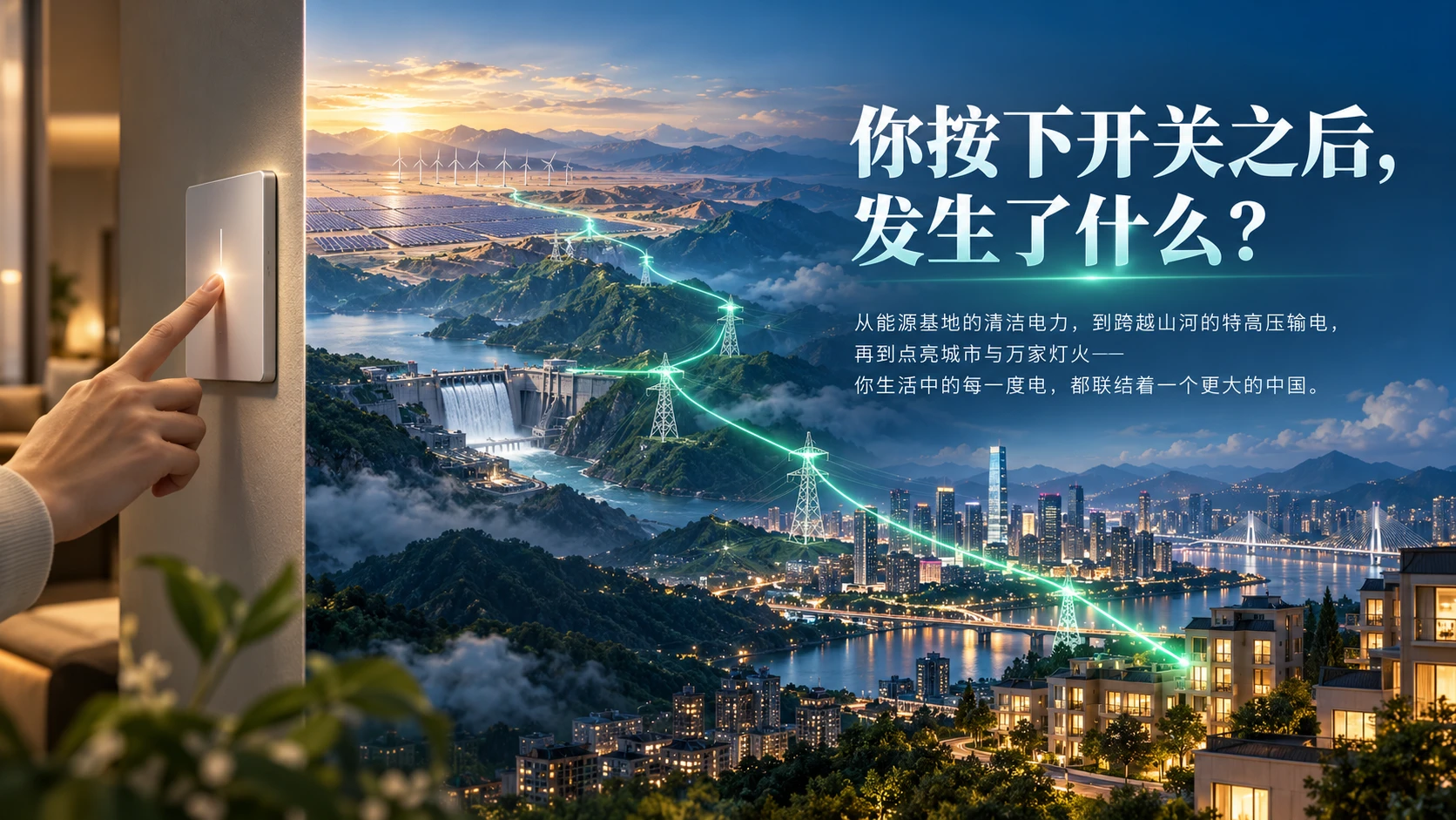 光的版图——国家电网企业介绍PPT【深色版】 - 预览图2