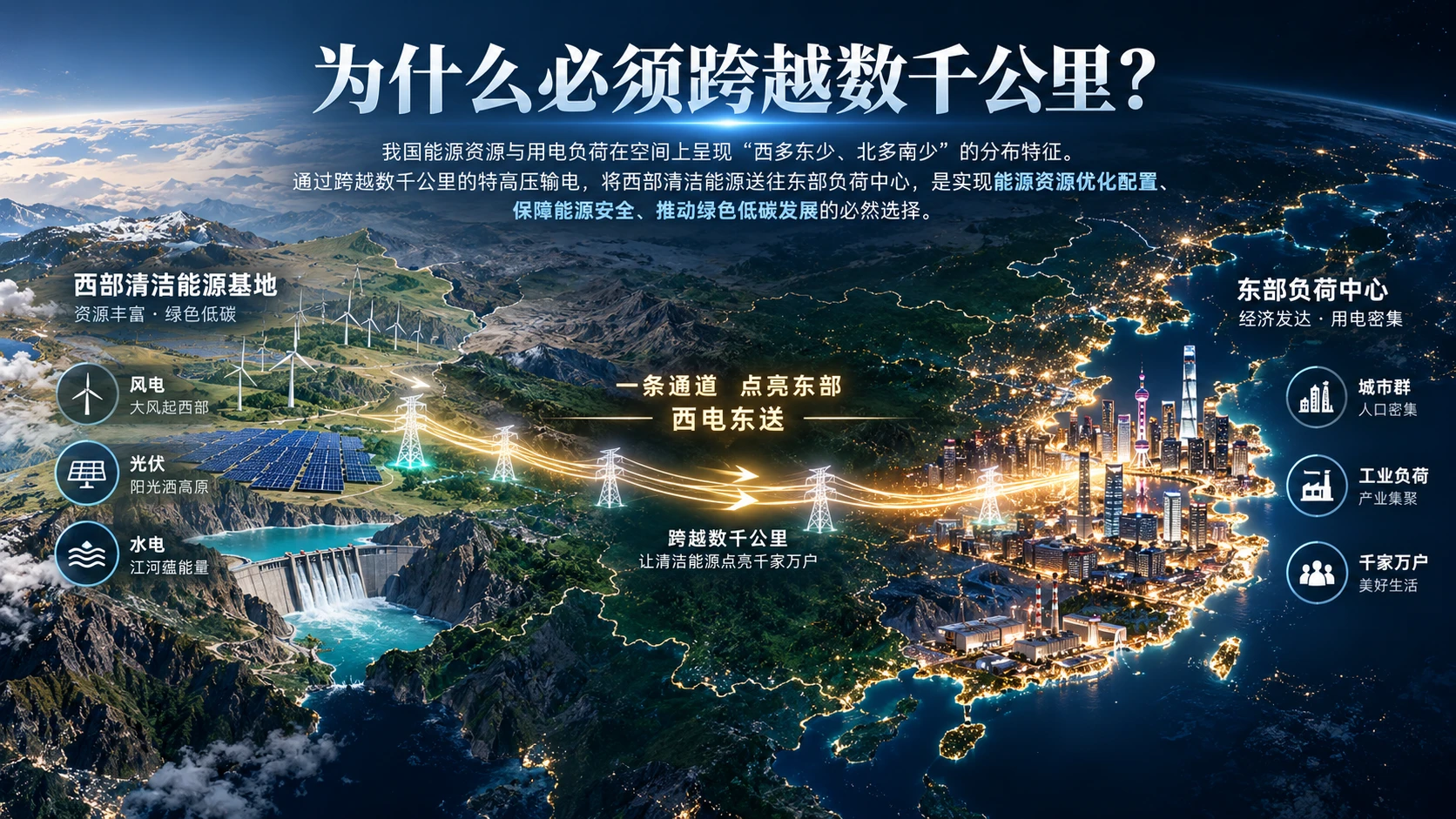 光的版图——国家电网企业介绍PPT【深色版】 - 预览图6