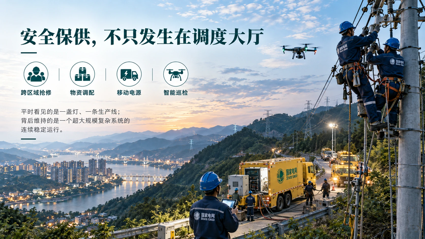国脉——国家电网企业介绍PPT - 预览图14