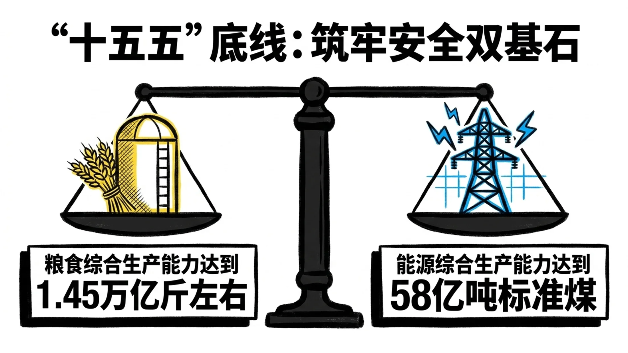 鲜艳色彩粗线条风格政府工作报告PPT - 预览图10