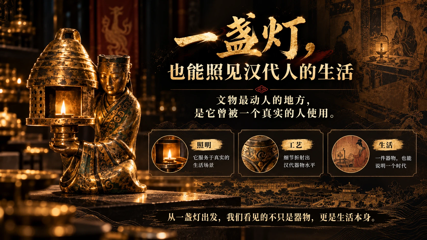 一眼两千年：走进南昌汉代海昏侯国遗址博物馆｜文博文化+历史故事型PPT - 预览图8