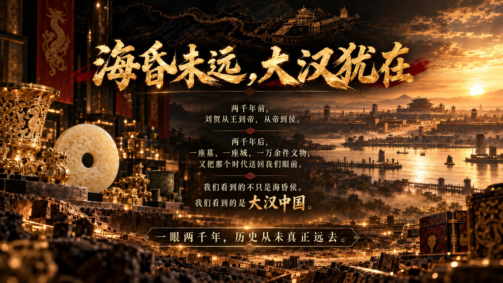 一眼两千年：走进南昌汉代海昏侯国遗址博物馆｜文博文化+历史故事型PPT - 预览图9