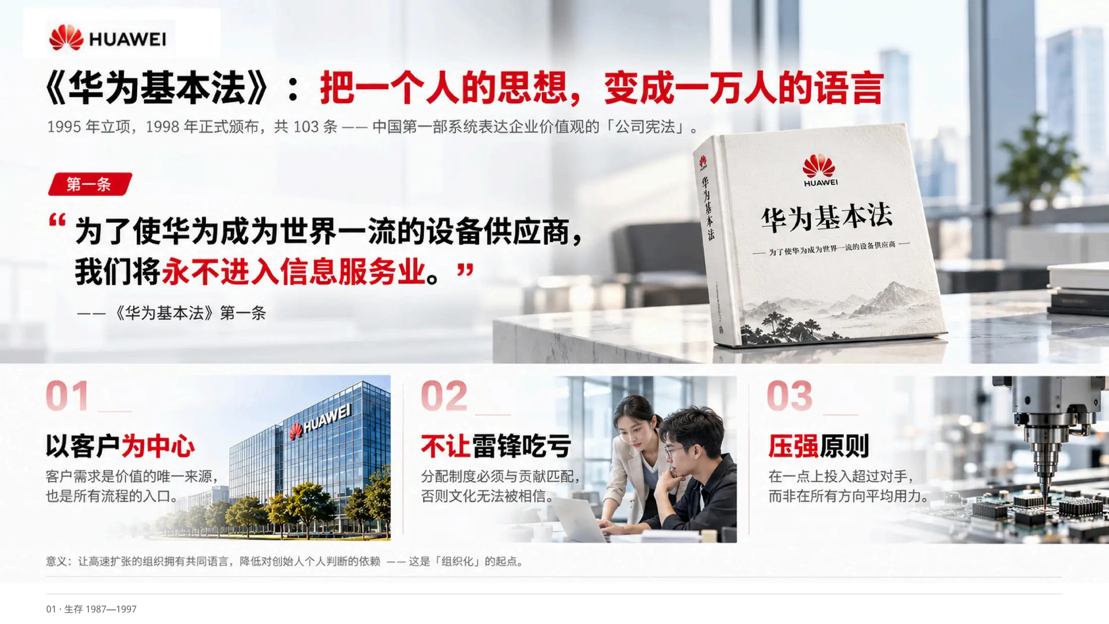 把不确定，当作常态，华为公司介绍PPT - 预览图7
