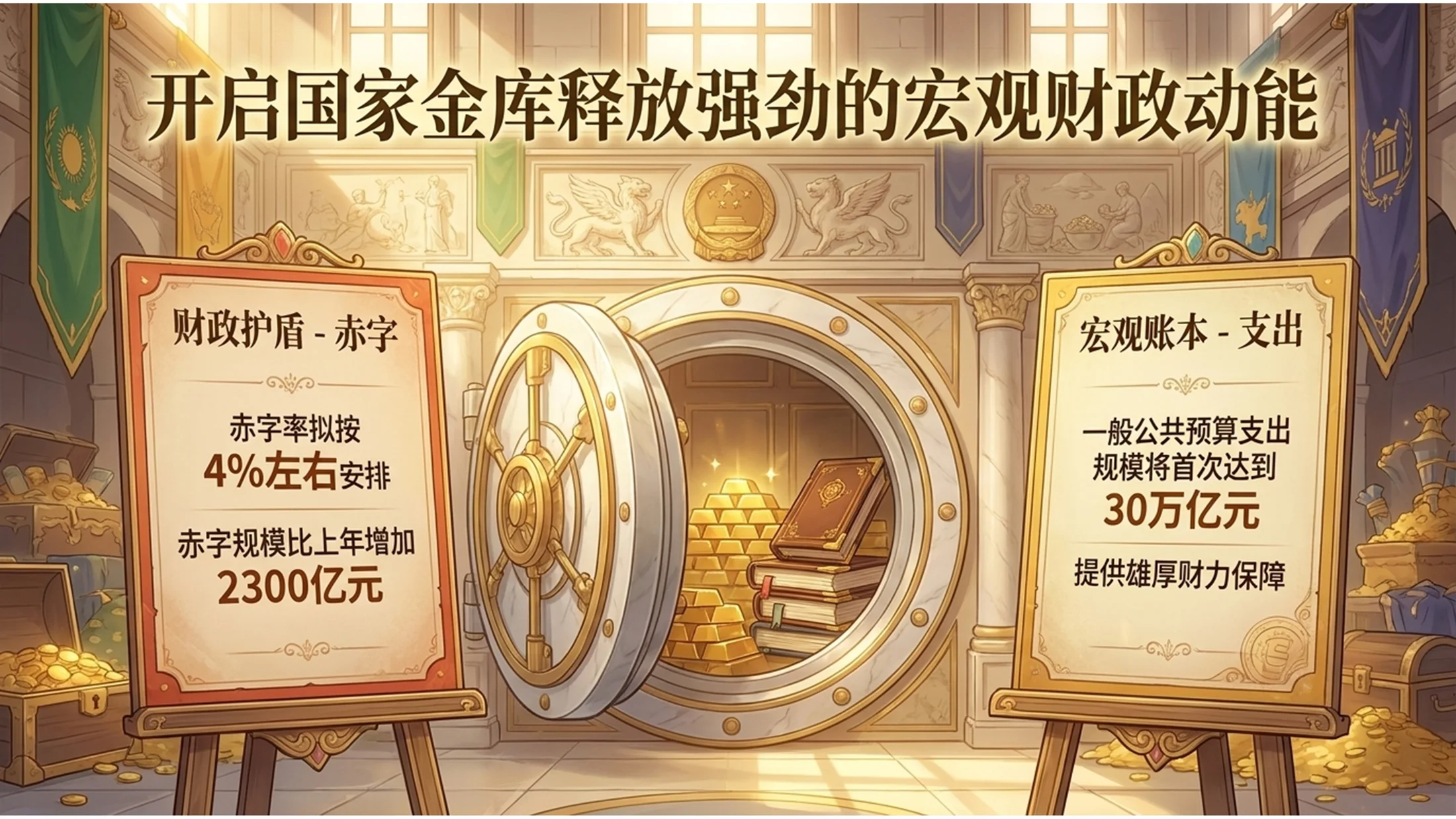 梦幻卡通手绘梦工厂动画风格政府工作报告PPT - 预览图8