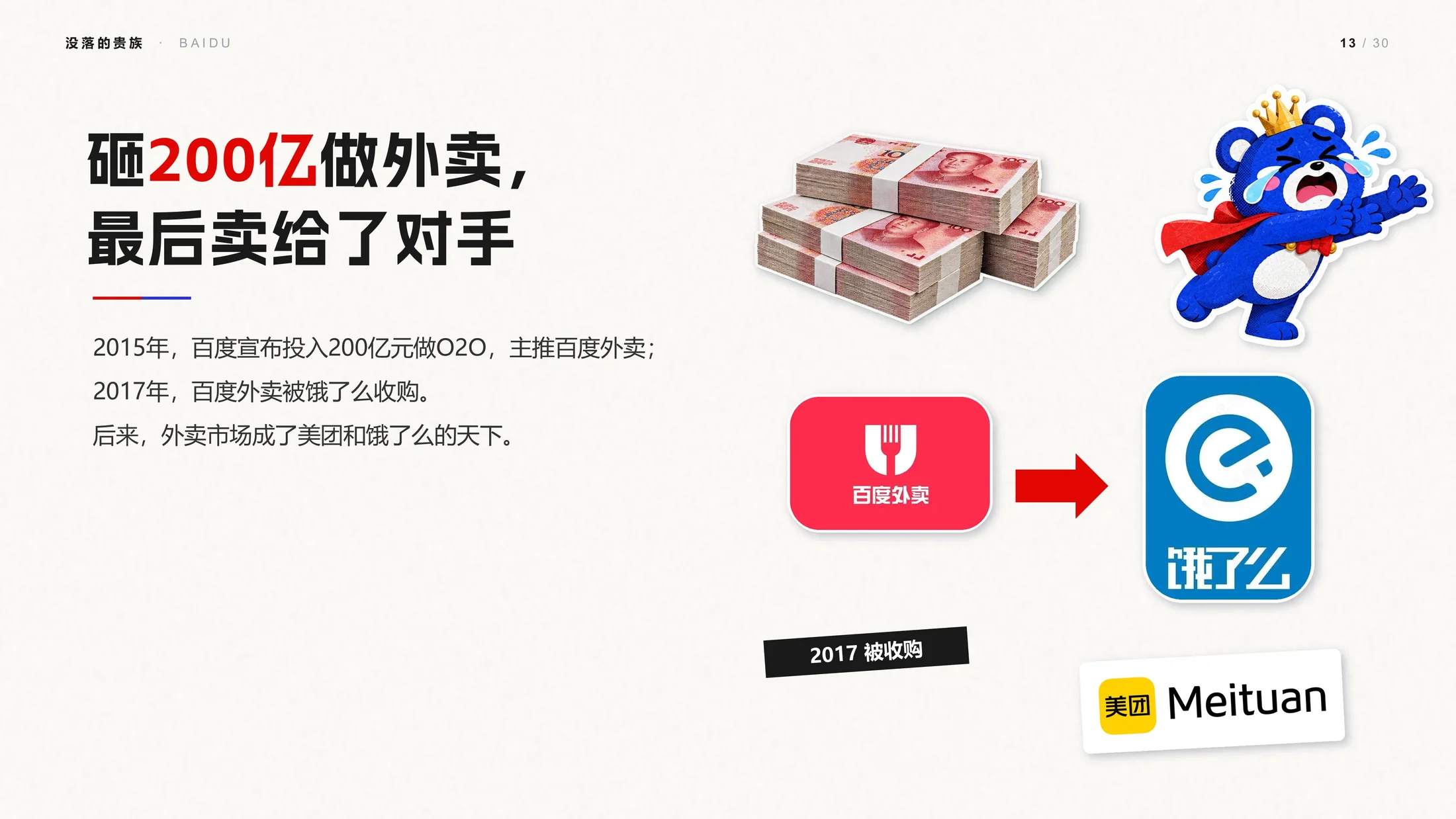 没落的贵族-百度企业介绍PPT（可编辑剪贴画动画） - 预览图12