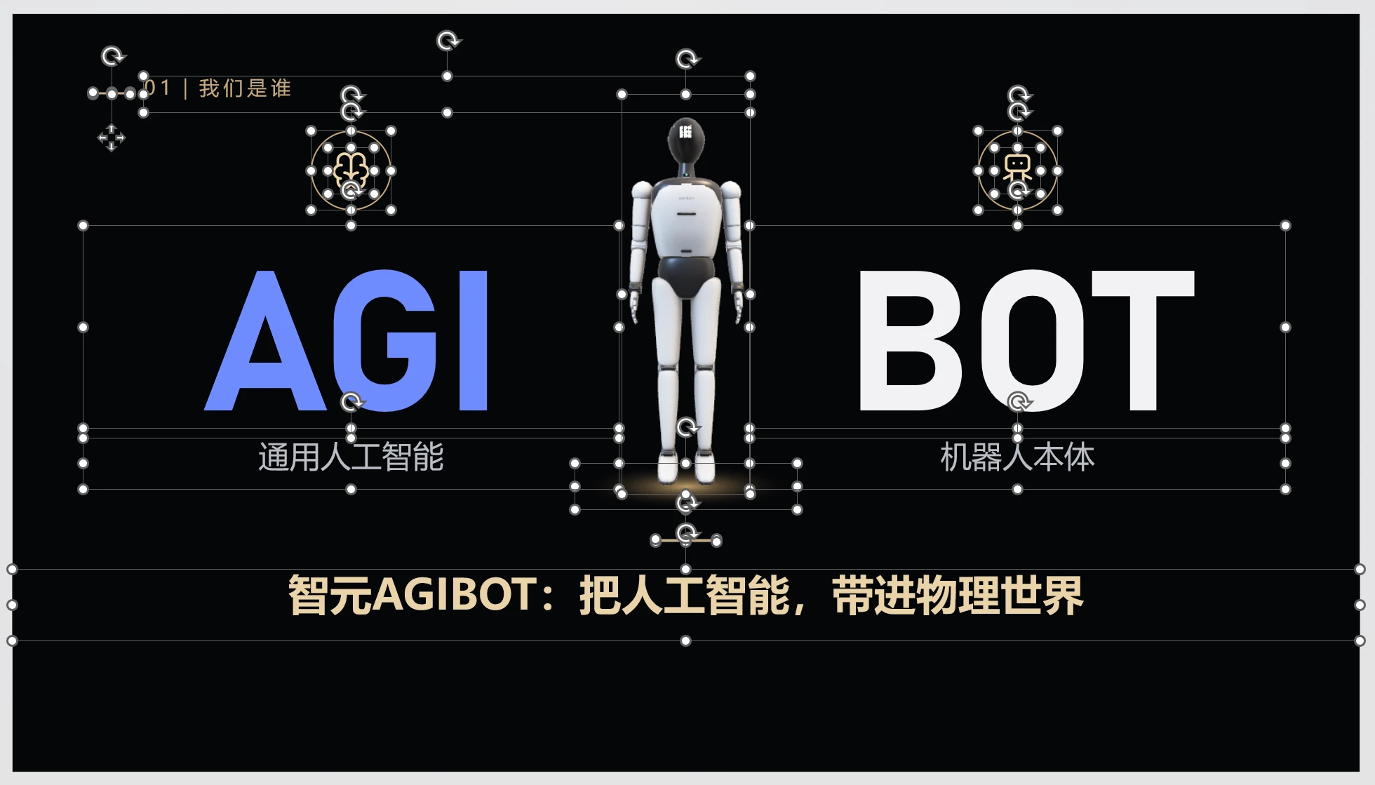 智元机器人企业介绍PPT（3D模型动画·手动点击可编辑版） - 预览图16