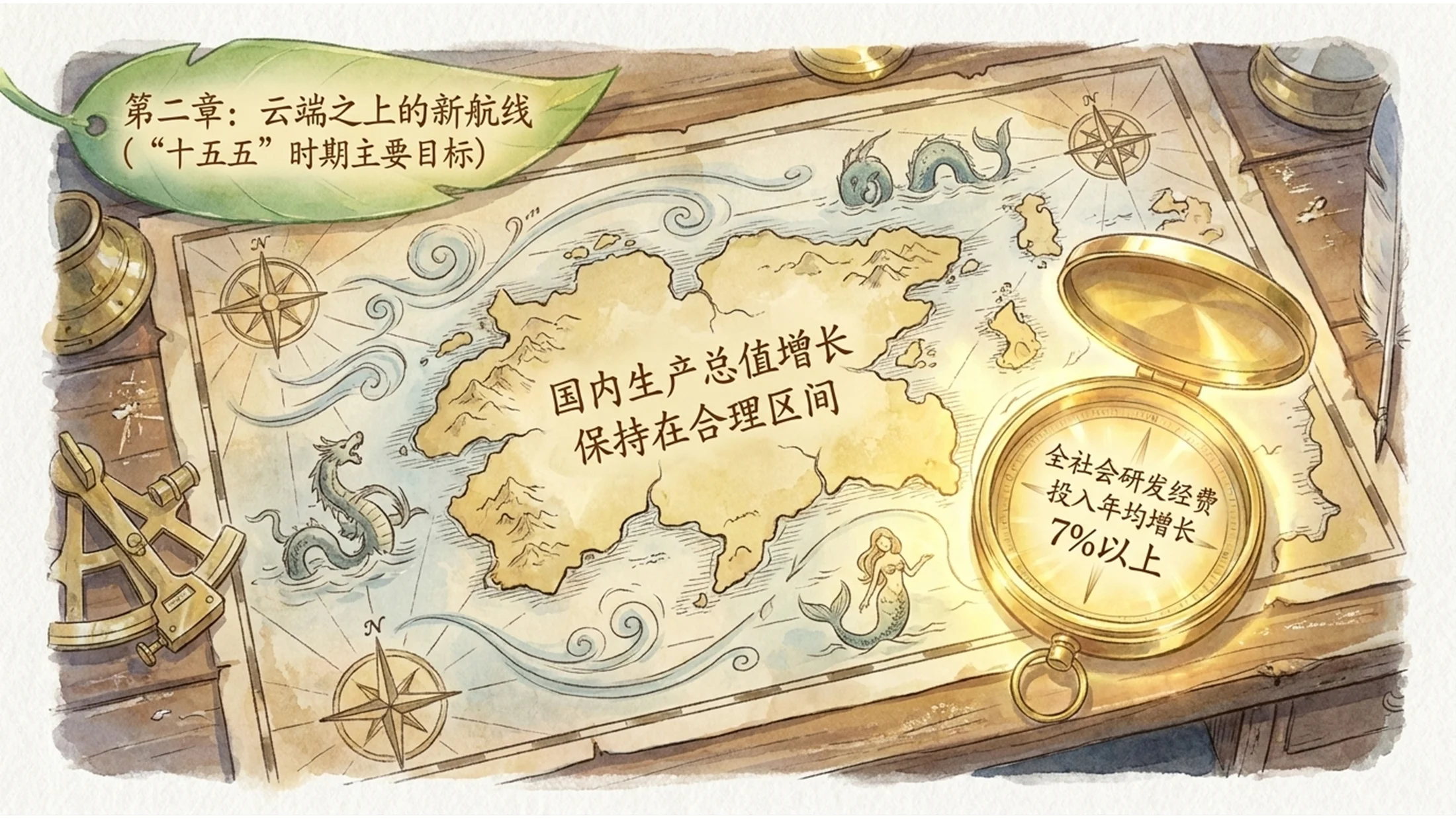 卡通梦幻宫崎骏风格政府工作报告PPT - 预览图5