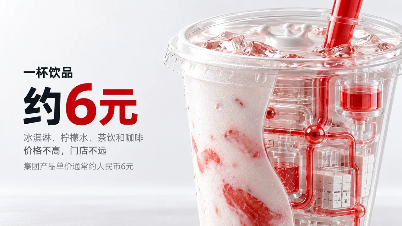 蜜雪集团企业介绍PPT：看得见的6元，看不见的企业系统 - 预览图1
