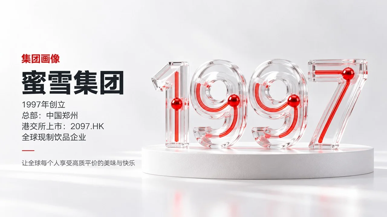 蜜雪集团企业介绍PPT：看得见的6元，看不见的企业系统 - 预览图5