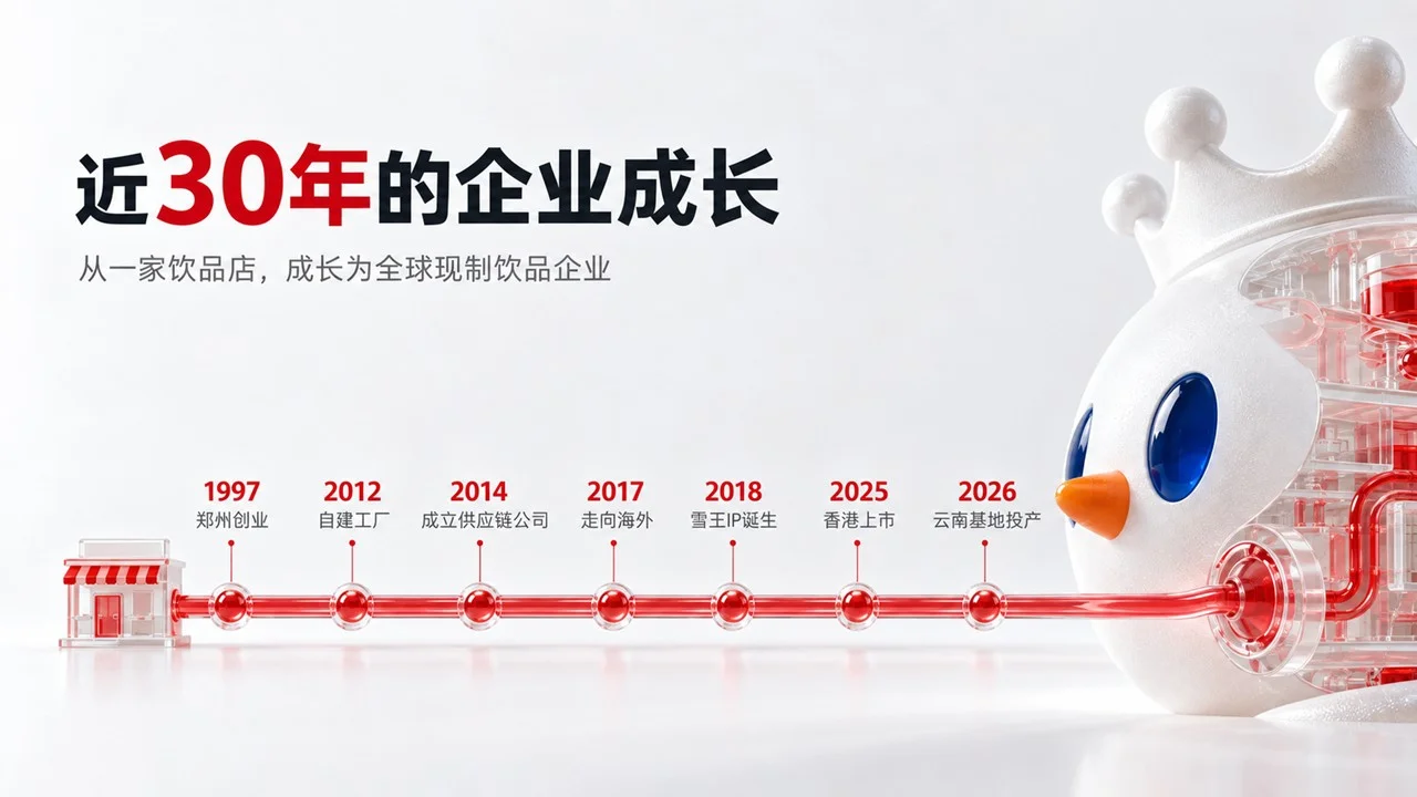 蜜雪集团企业介绍PPT：看得见的6元，看不见的企业系统 - 预览图6