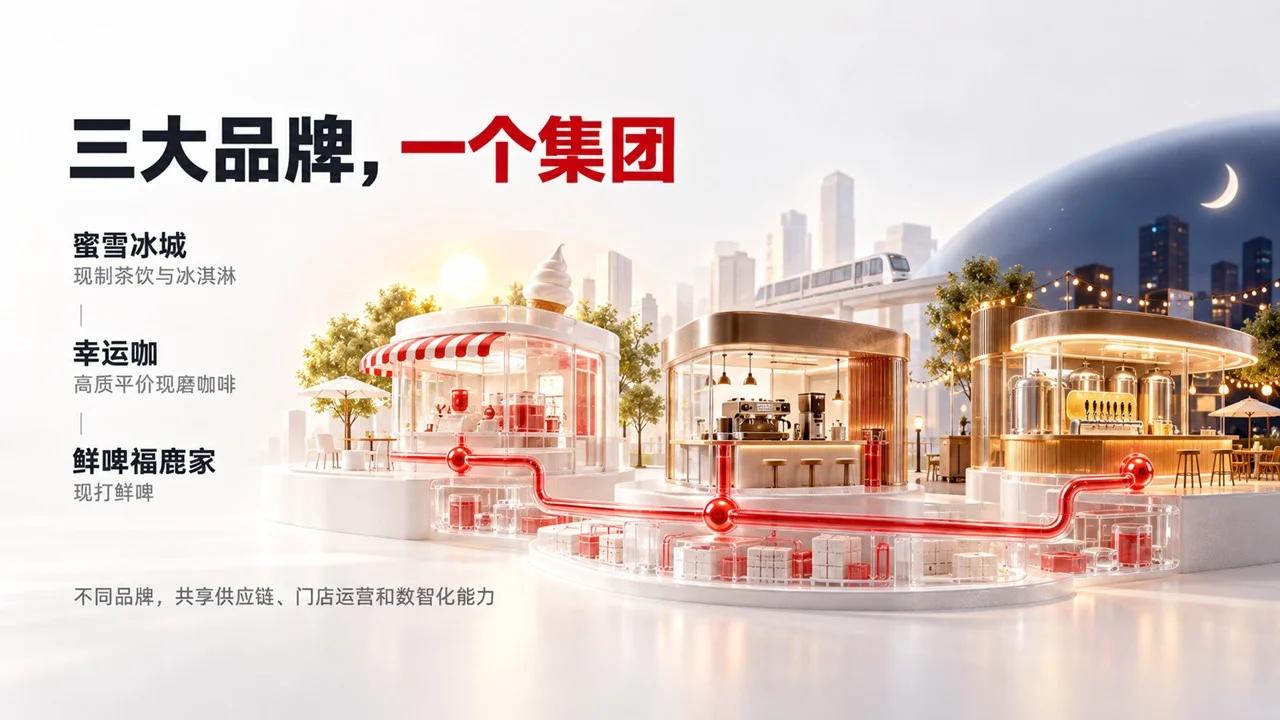 蜜雪集团企业介绍PPT：看得见的6元，看不见的企业系统 - 预览图8