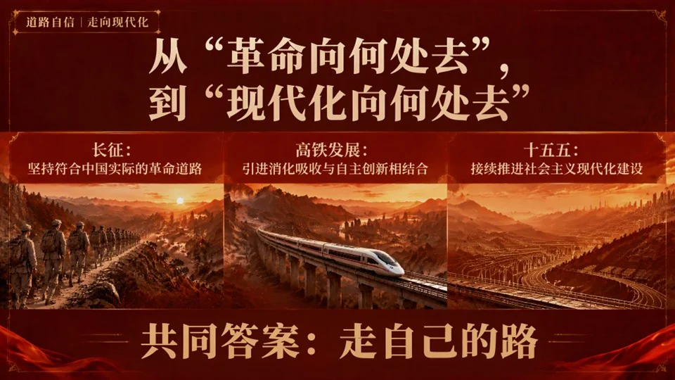 长征·十五五·四个自信·PPT课件 - 预览图3