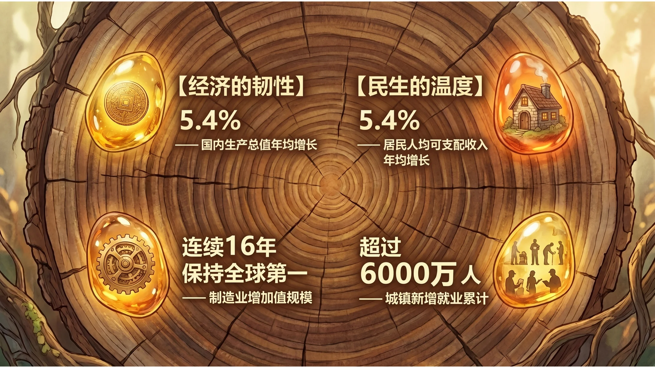 梦幻插画吉卜力工作室风格政府工作报告PPT - 预览图5