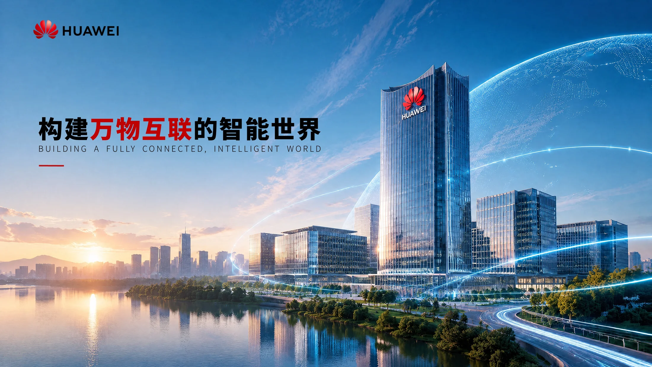 华为公司企业介绍PPT（可编辑） - 预览图1