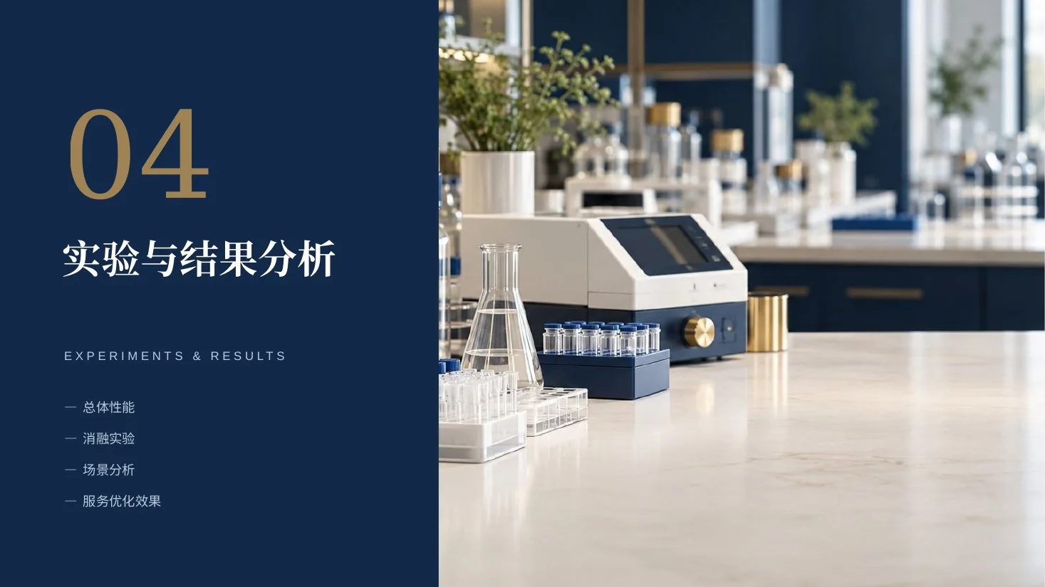 学术答辩全能图表库 · 深海蓝203页（三线表/森林图/桑基图） - 预览图8