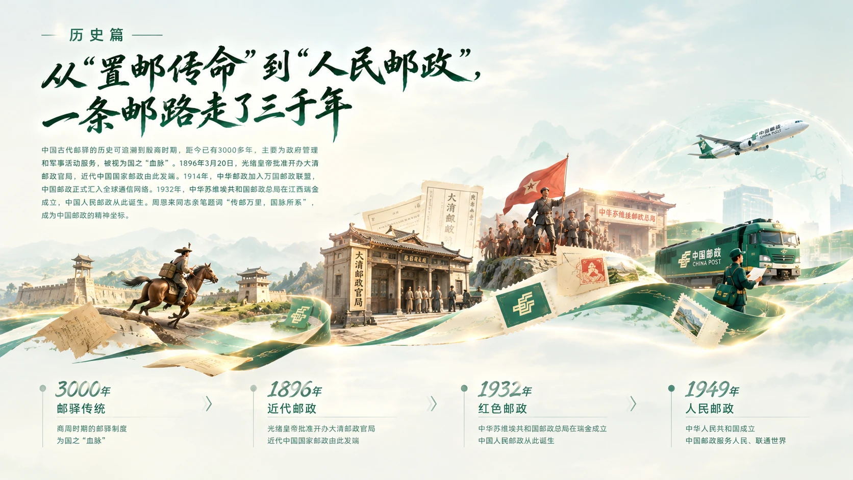 中国邮政，一个穿越三个世纪的国家队 - 预览图3