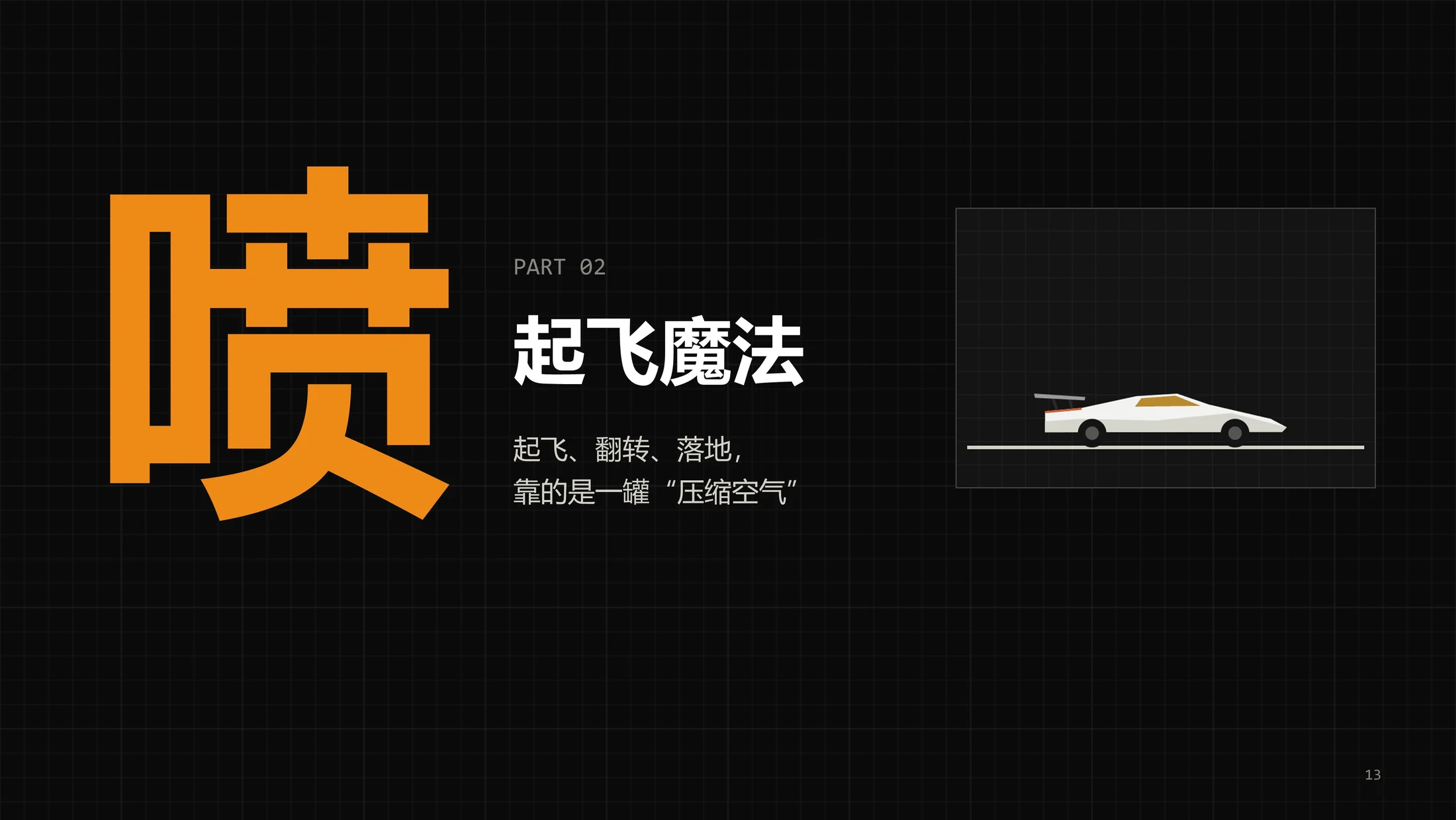 一个PPT讲透-为啥马斯克的Roadster跑车能“飞”？（可编辑动画PPT） - 预览图12