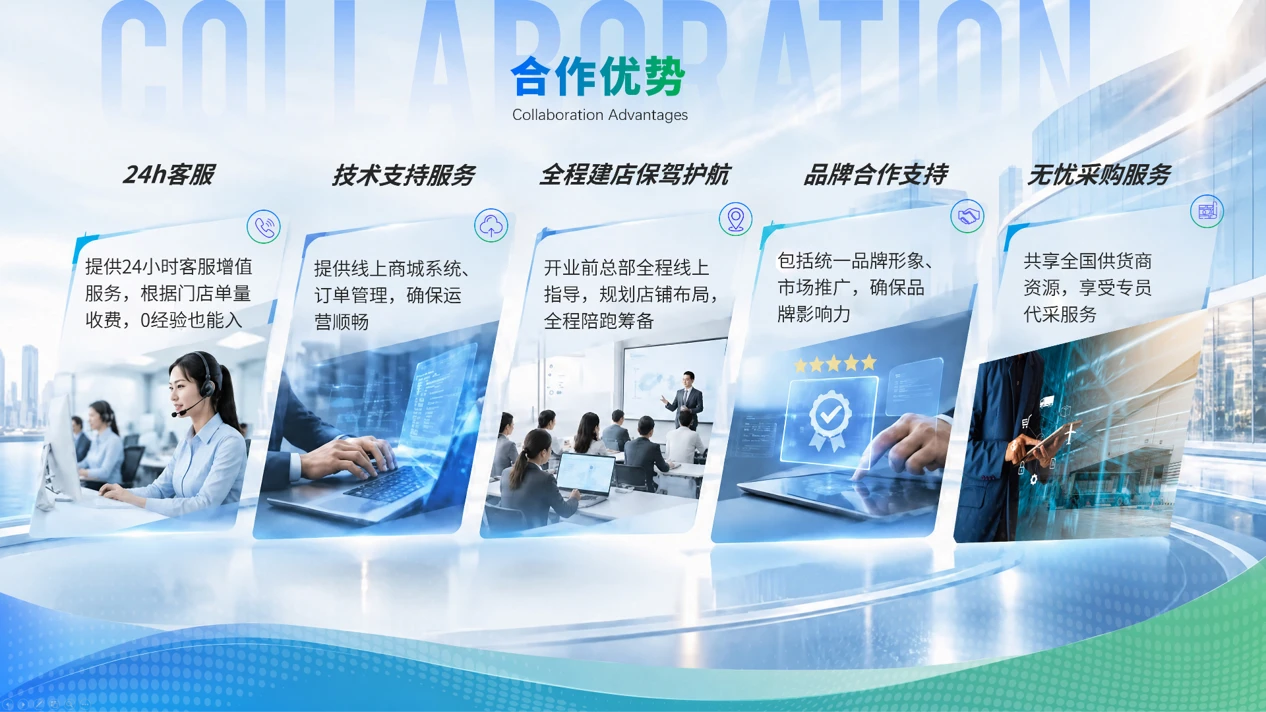 蓝色科技企业招商手册PPT（可编辑） - 预览图13