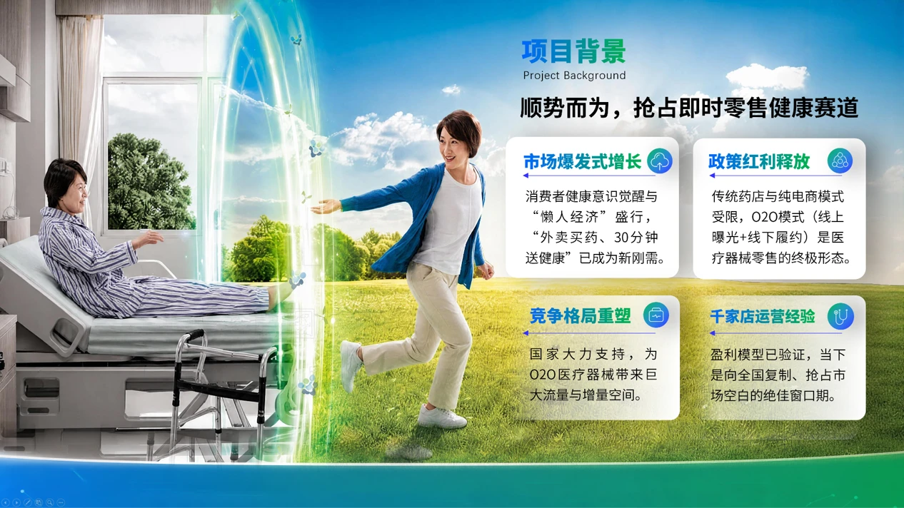 蓝色科技企业招商手册PPT（可编辑） - 预览图6