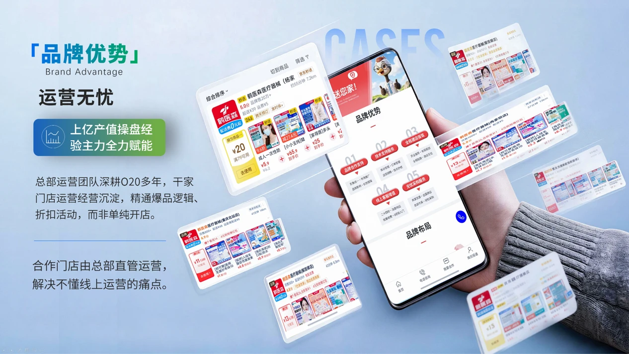 蓝色科技企业招商手册PPT（可编辑） - 预览图8
