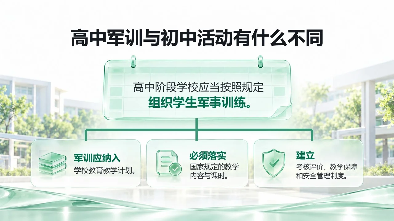 初中、高中、大学国防教育与军训管理PPT课件（110页一套三份可编辑PPT） - 预览图19