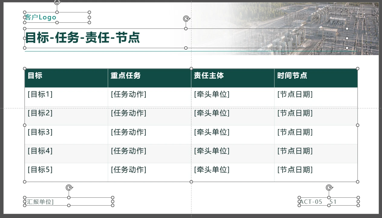 年度工作总结汇报，实用型PPT【可编辑模板，设置母版占位符，一键换色、换字体】 - 预览图11