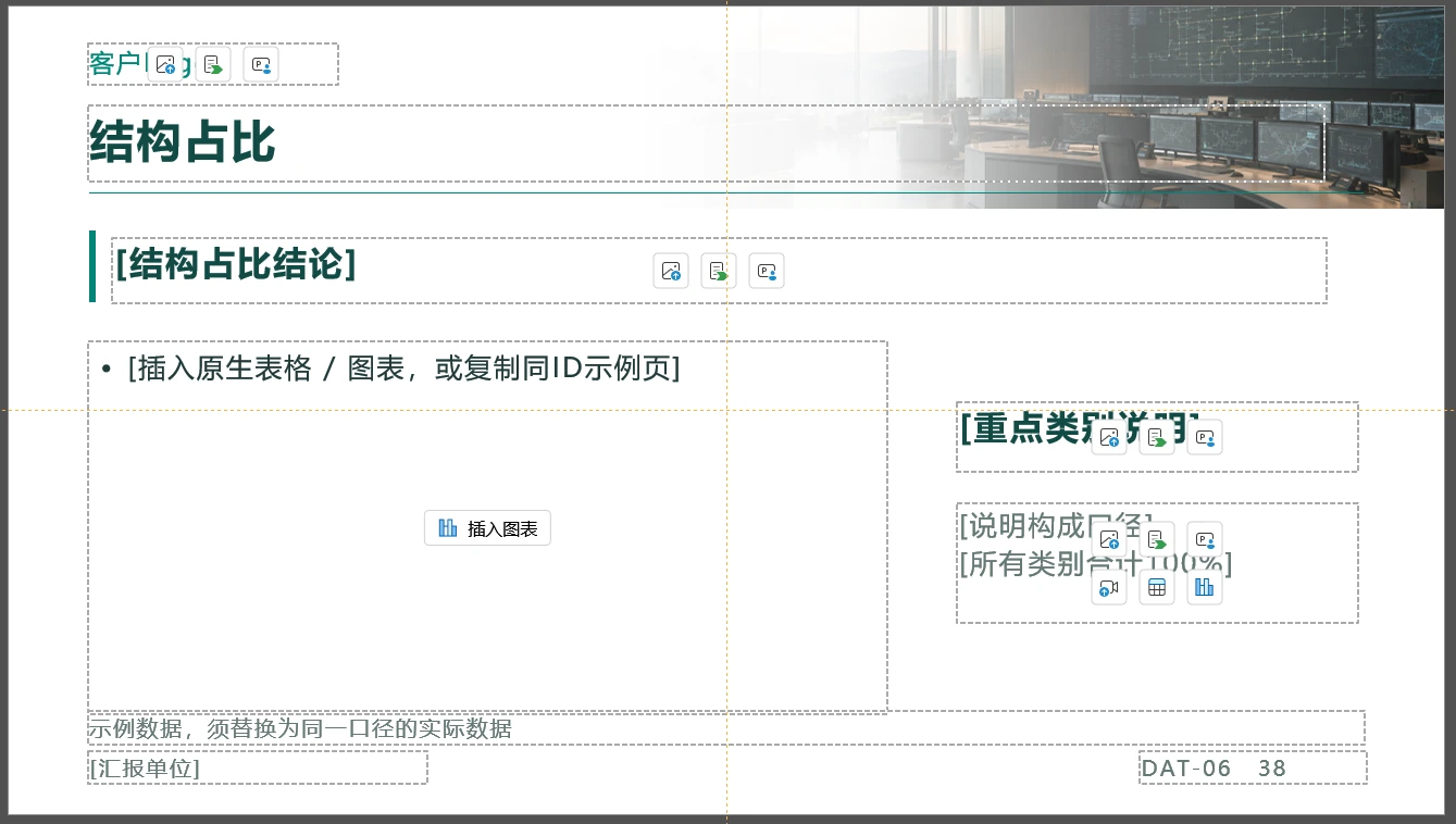 年度工作总结汇报，实用型PPT【可编辑模板，设置母版占位符，一键换色、换字体】 - 预览图15