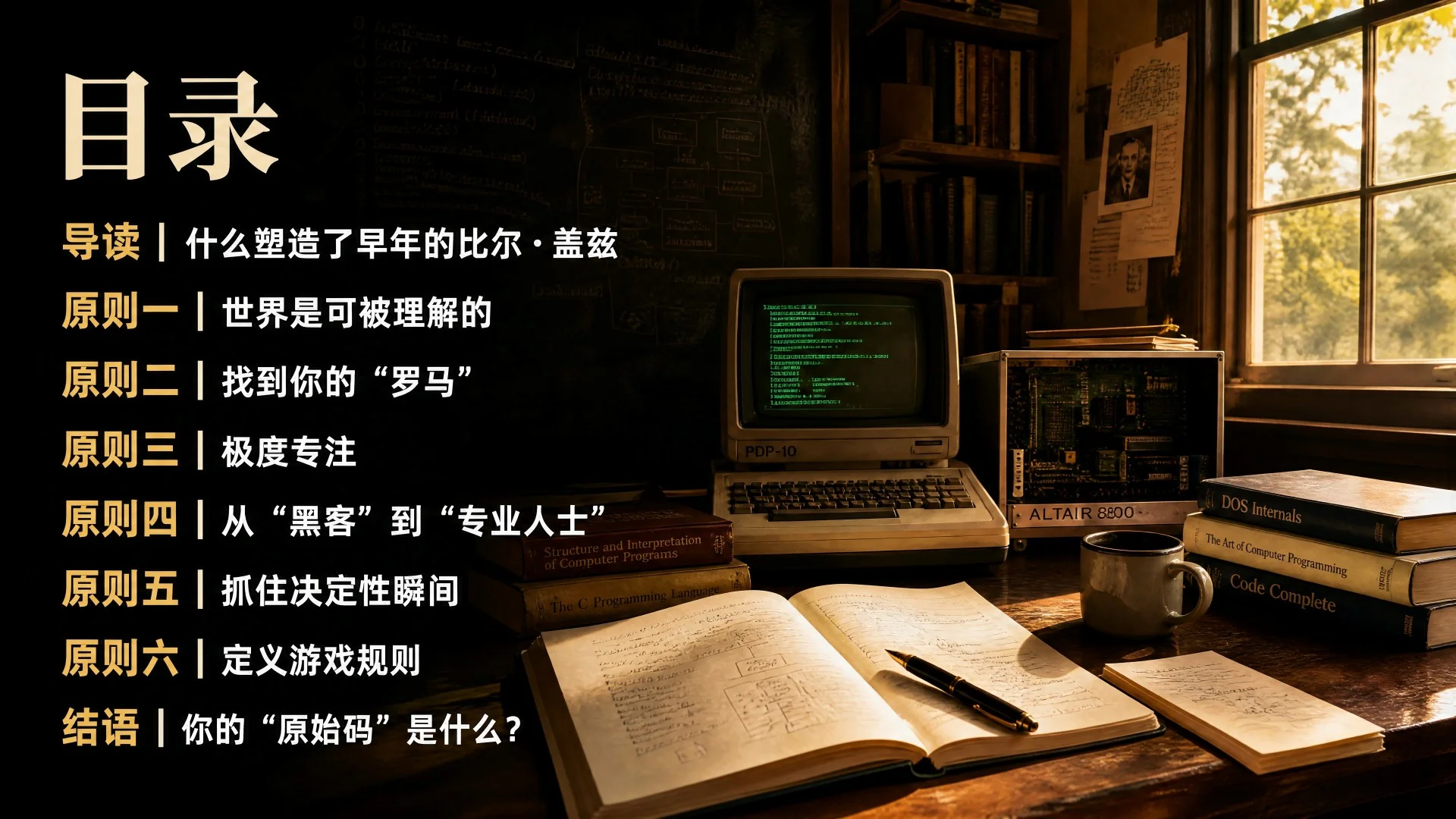 比尔·盖兹的“原始码”：六个塑造早年人生的心智模型 - 预览图1
