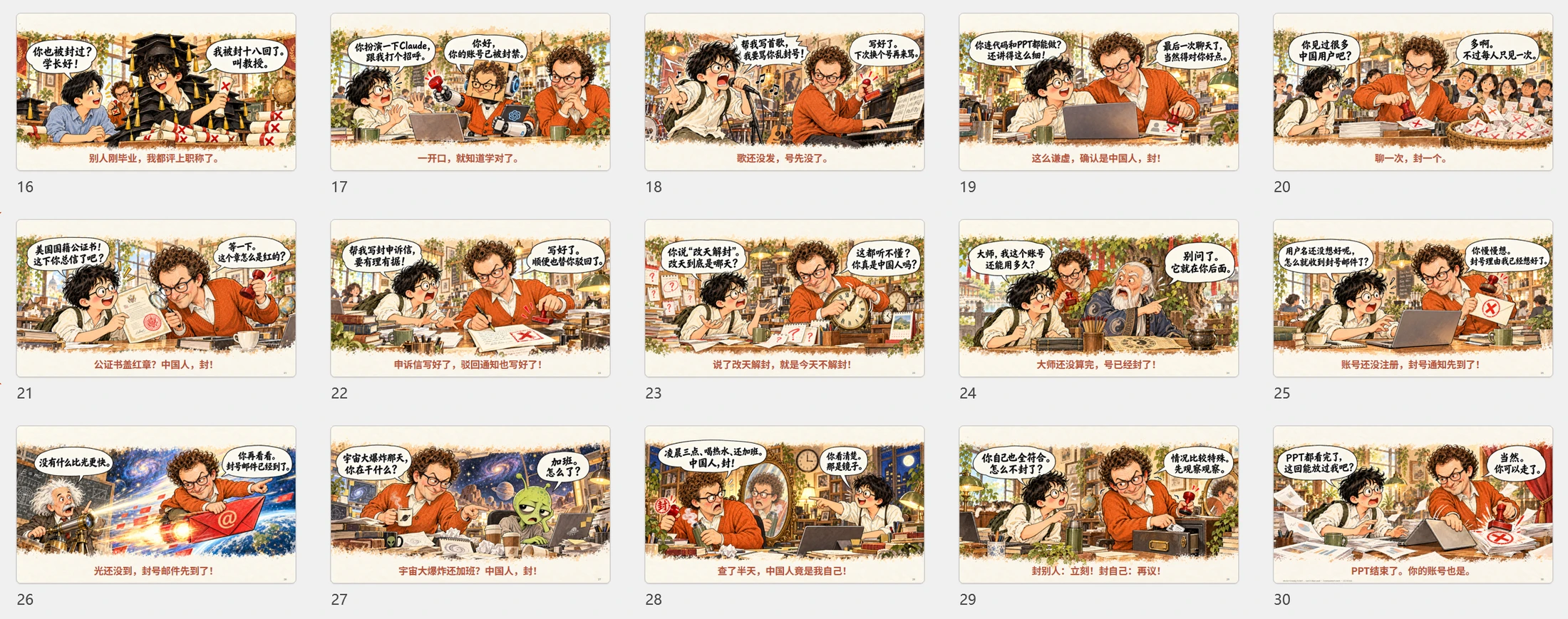 Claude是怎么知道我是中国人的？搞笑版Claude防封指南PPT - 预览图20