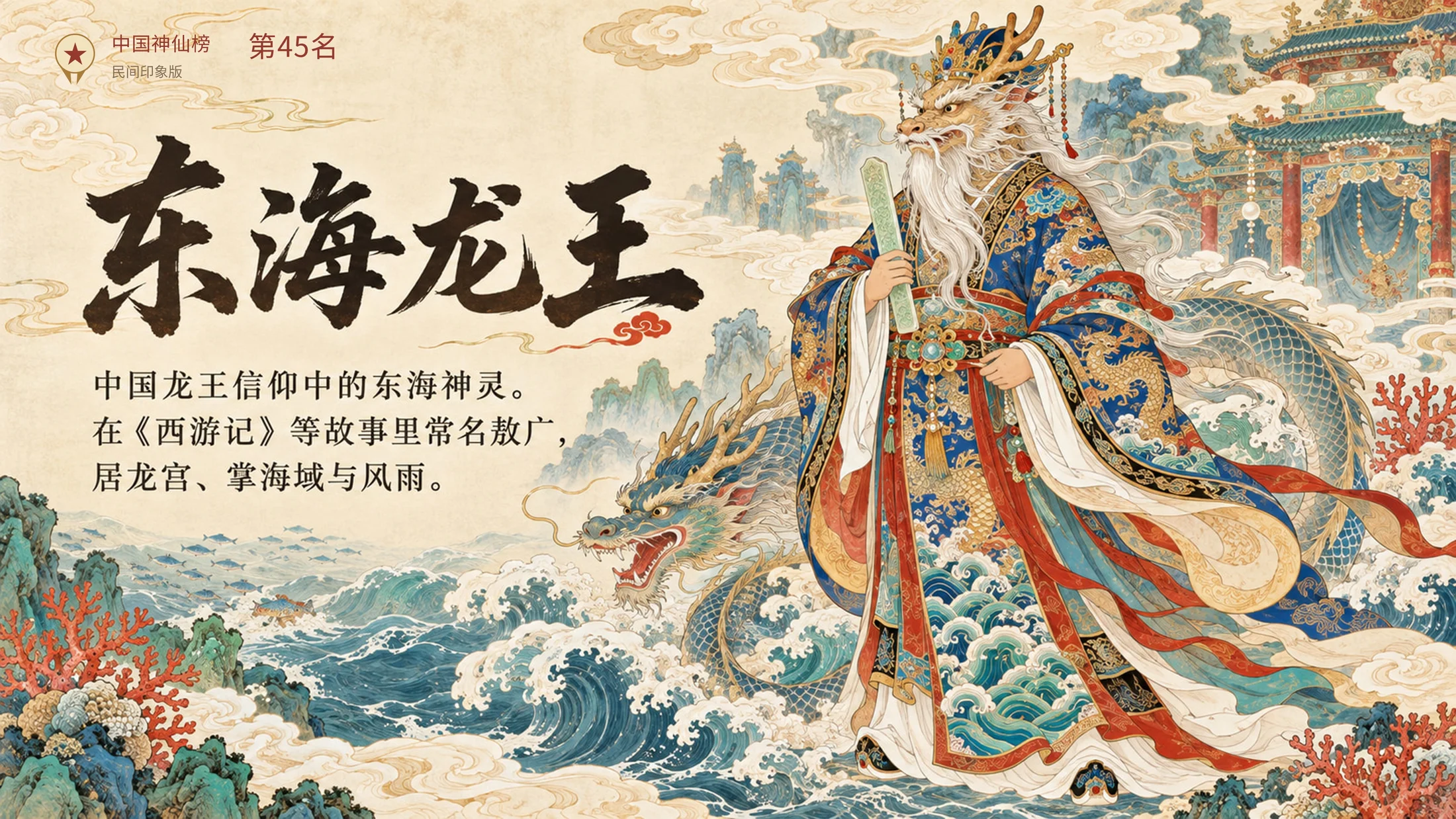 《中国神仙志》101张PPT系统介绍中国各位神仙排行榜 - 预览图17