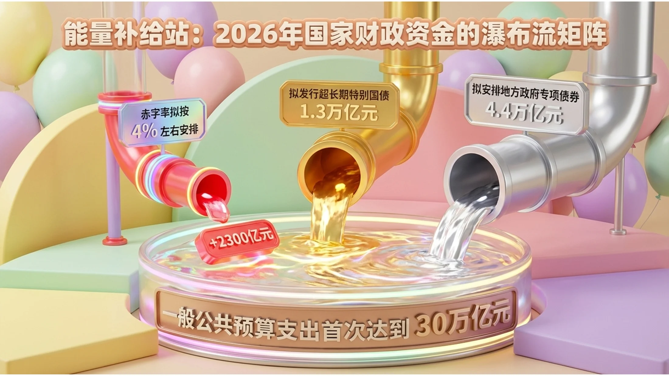 3D立体卡通泡泡玛特风格政府工作报告PPT - 预览图7