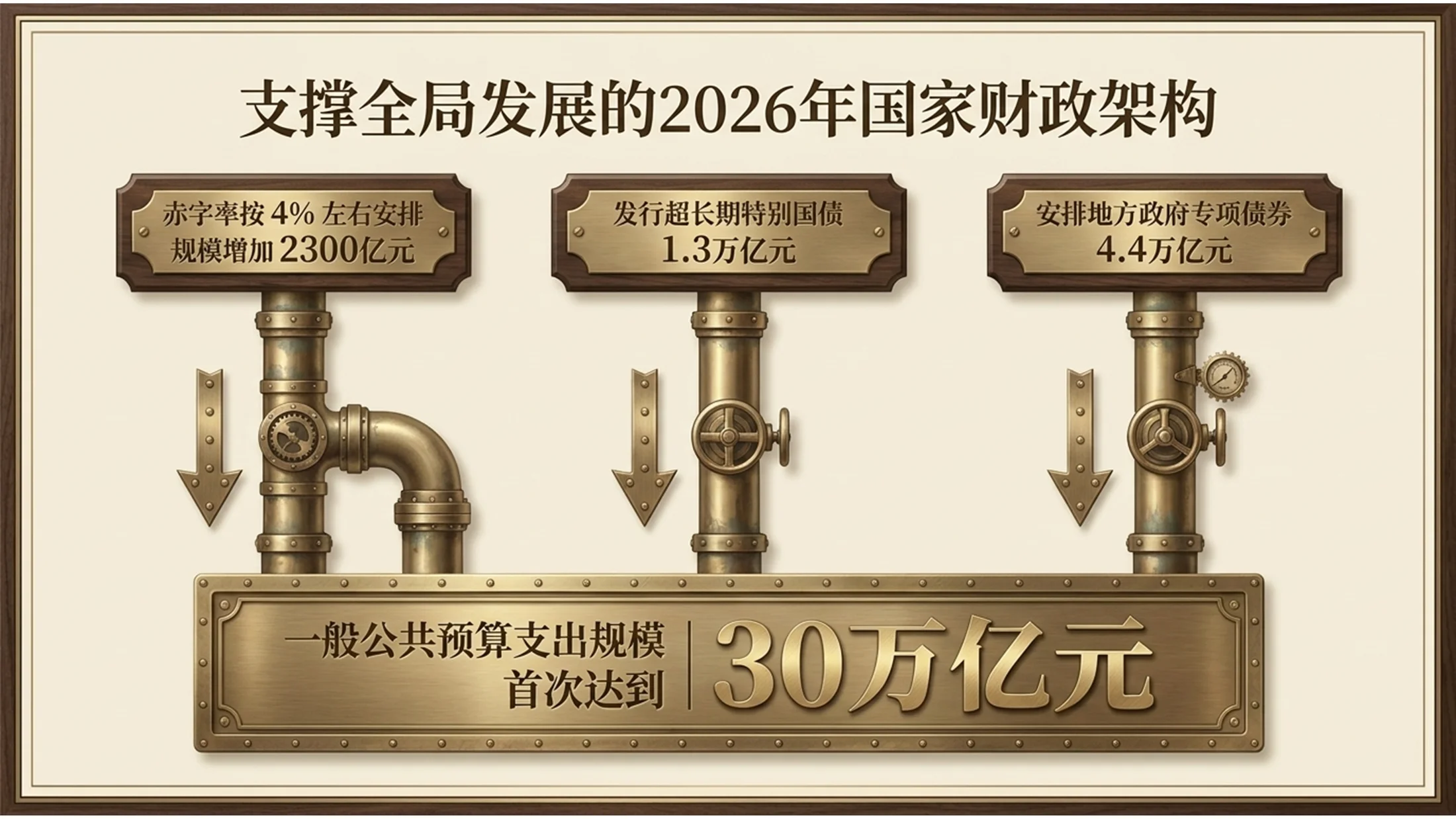深色庄重胡桃木雕刻风格政府工作报告PPT - 预览图8